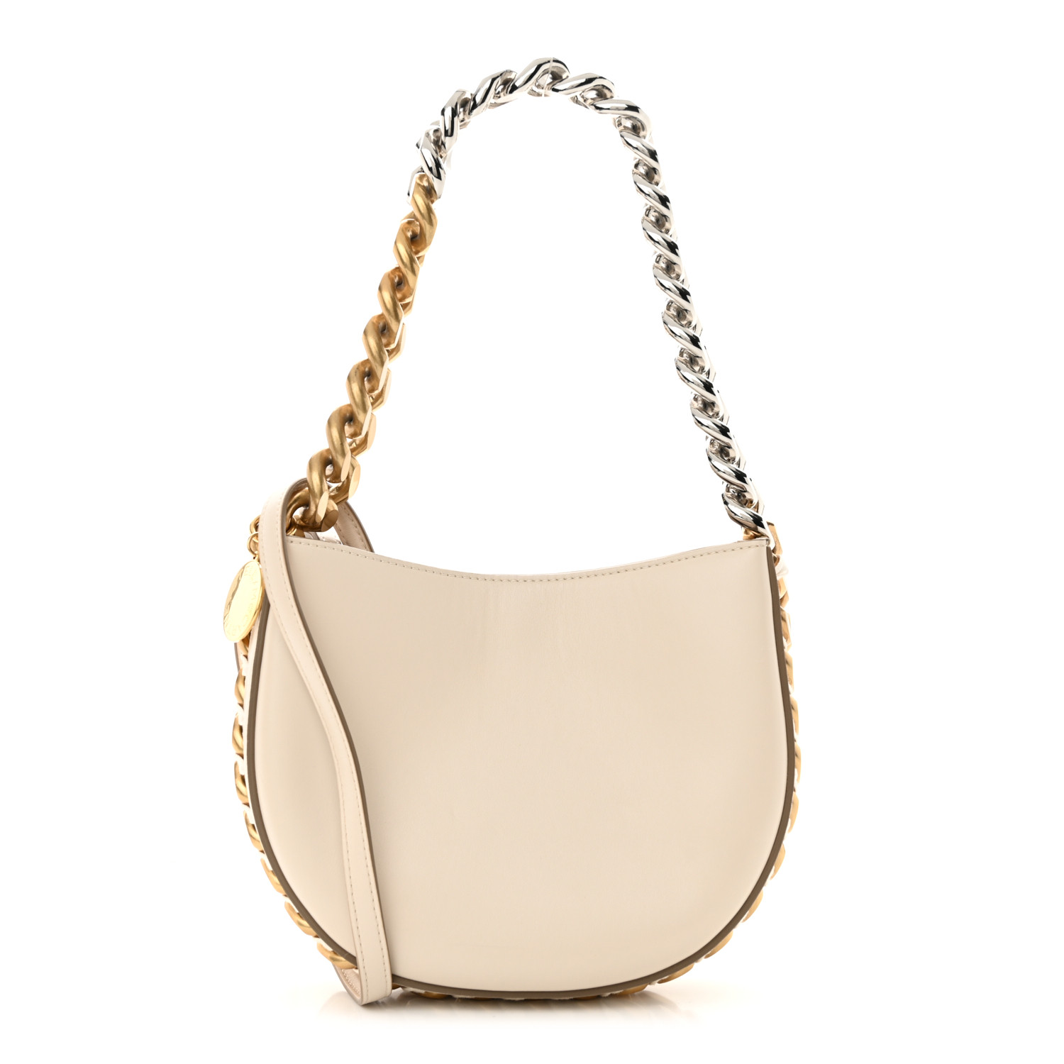 ショルダーバッグ・ポシェット STELLA MCCARTNEY FRAYME SHOULDER BAG IN ALTER NAPPA Stella McCartney Eco Alter Nappa Frayme Small Flap Shoulder