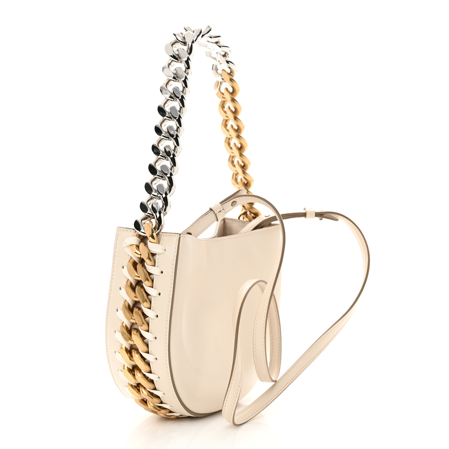 ショルダーバッグ・ポシェット STELLA MCCARTNEY FRAYME SHOULDER BAG IN ALTER NAPPA Women Black Frayme Small Shoulder Bag | Stella McCartney US