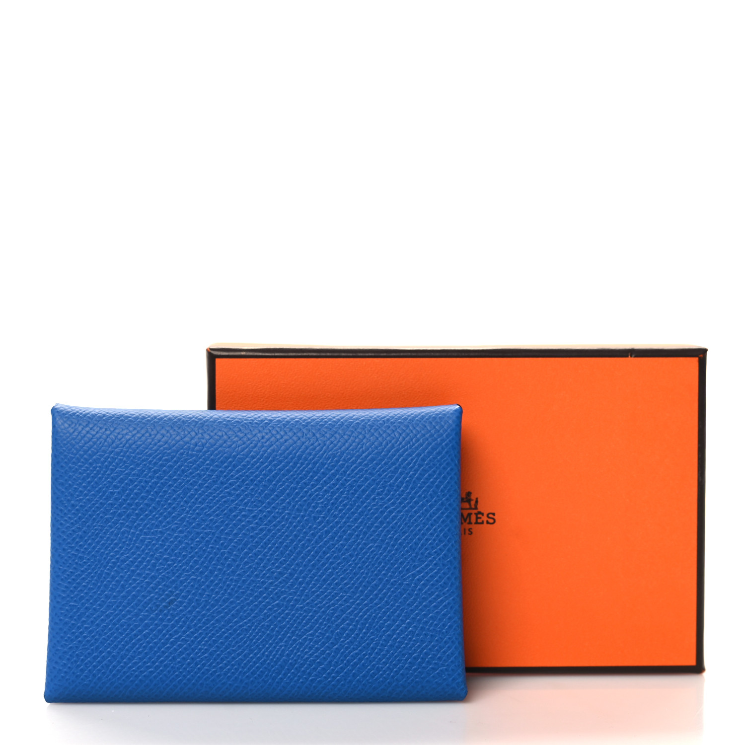 カラー各種★【HERMES】Calvi Duoカードケース Bleu Zanzibar エルメス Hermes HERMES カードケース CALVI VERSO バイカラー