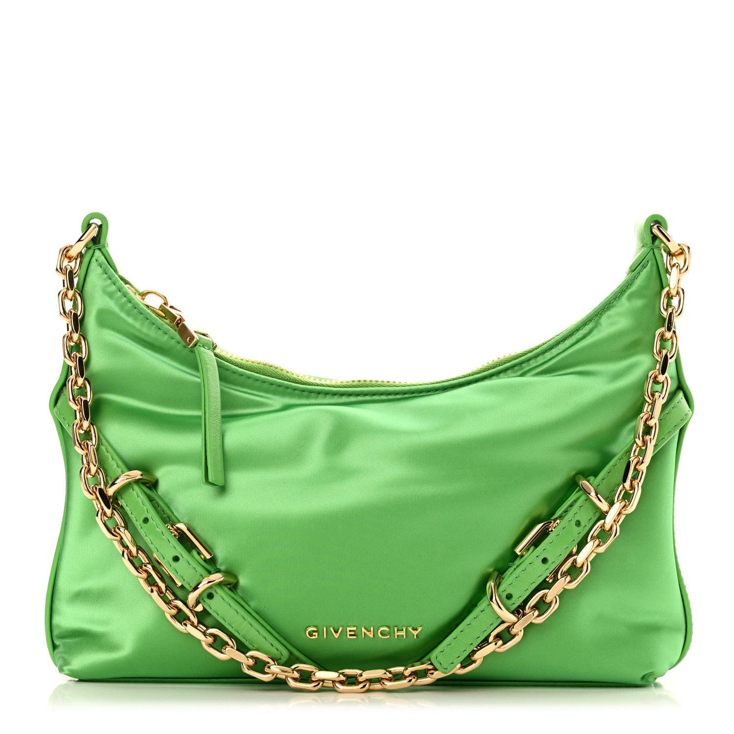 【関税&送料込み】Givenchy Voyou Party Bag GIVENCHY Satin Voyou Party Bag Green 1603502 | FASHIONPHILE