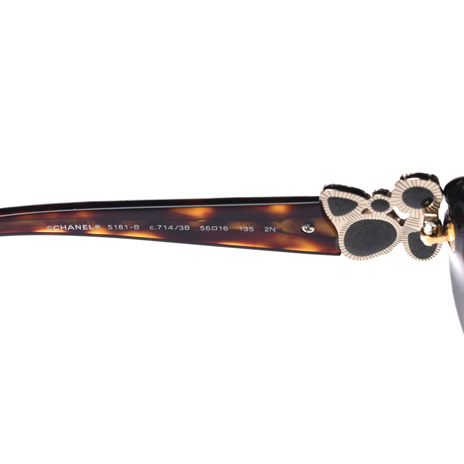 CHANEL Gripiox CC Sunglasses 5181 Brown 101229 | FASHIONPHILE