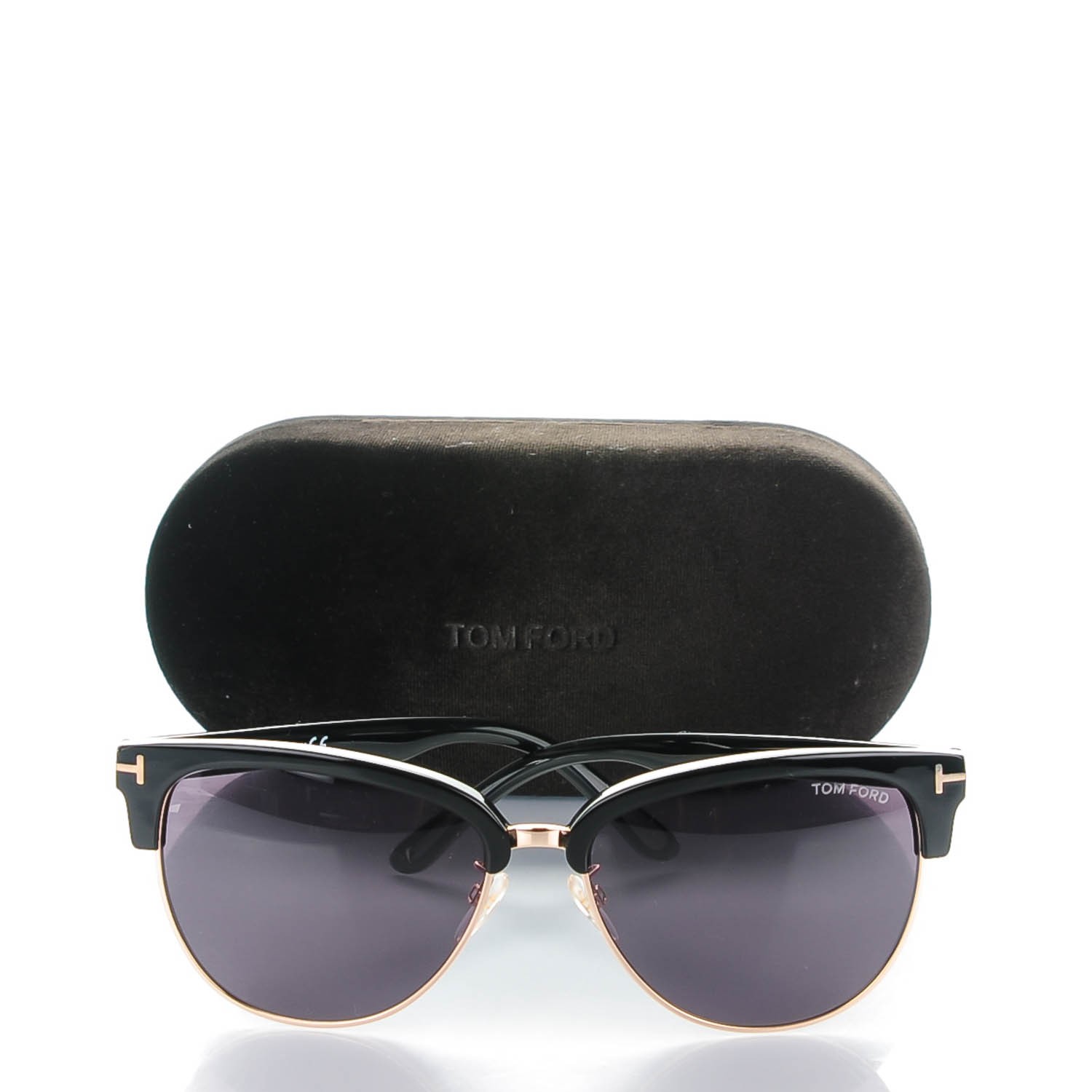 【Sale】TOM FORD TF368 Tom Ford Fany TF 368 50G Rose Gold Sunglasses Frames 59-16