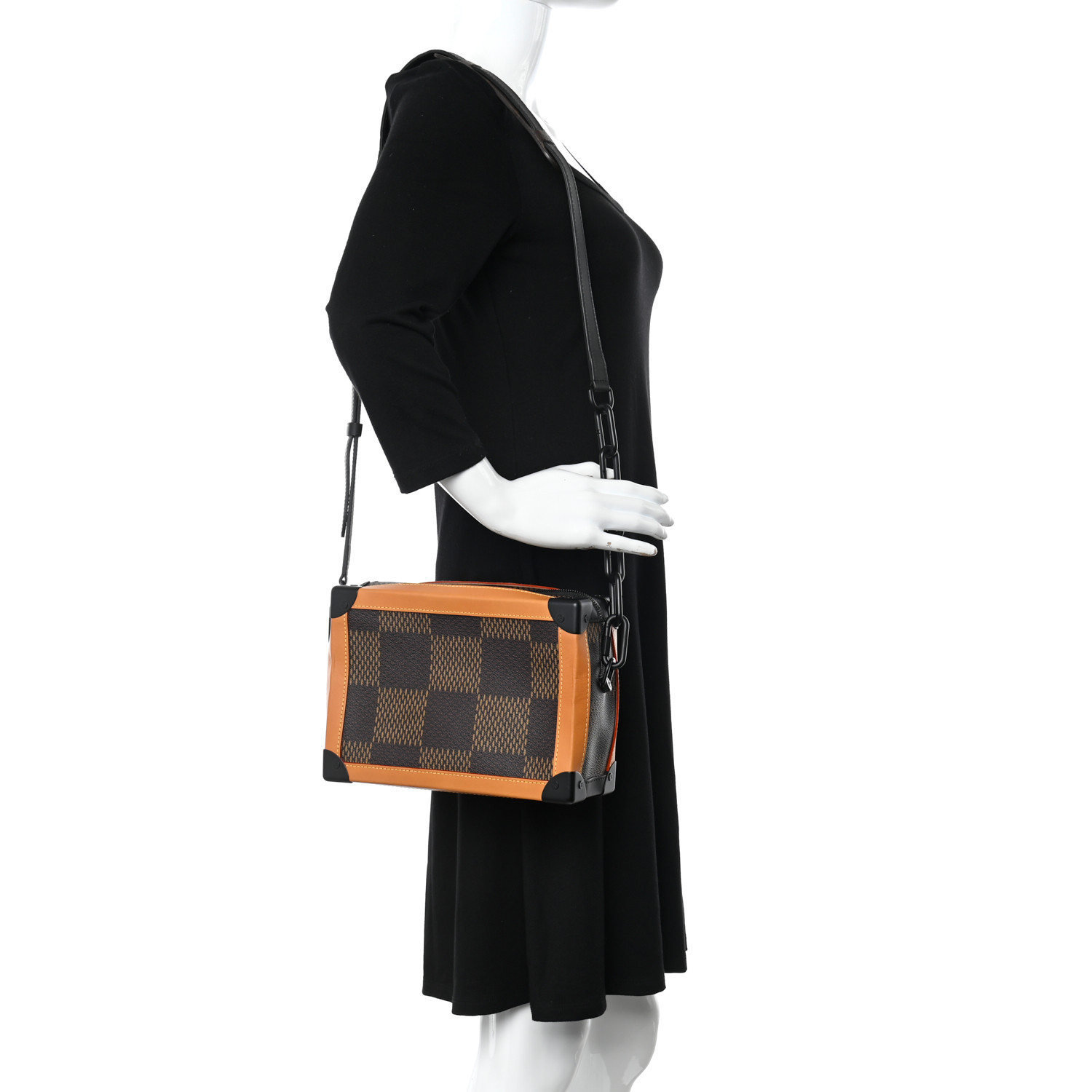 【LOUIS VUITTON x NIGO】Soft Trunk Damier Ebene Giant Mini Louis Vuitton x Nigo Giant Damier and Monogram Mini Soft