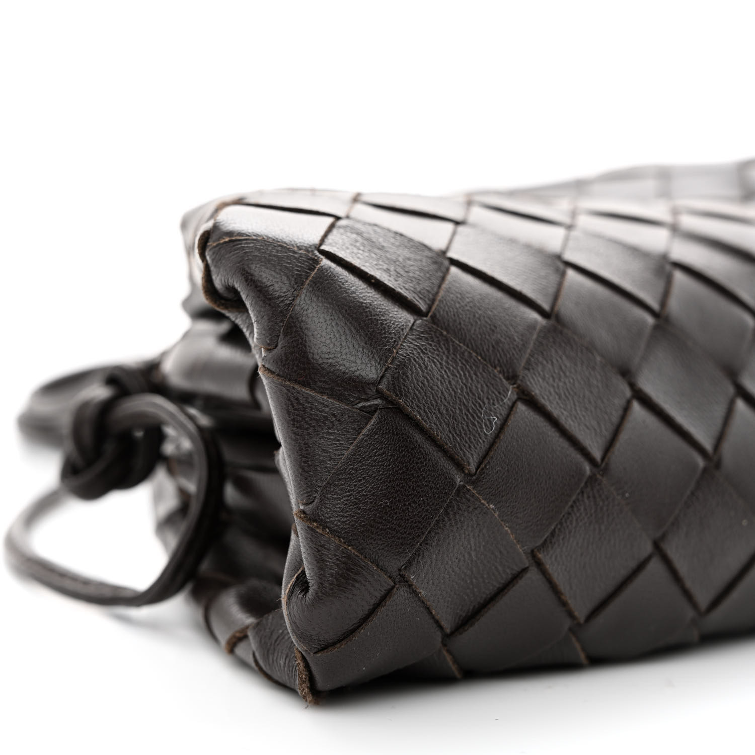 BOTTEGA VENETA Nappa Intrecciato The Mini Pouch Fondant