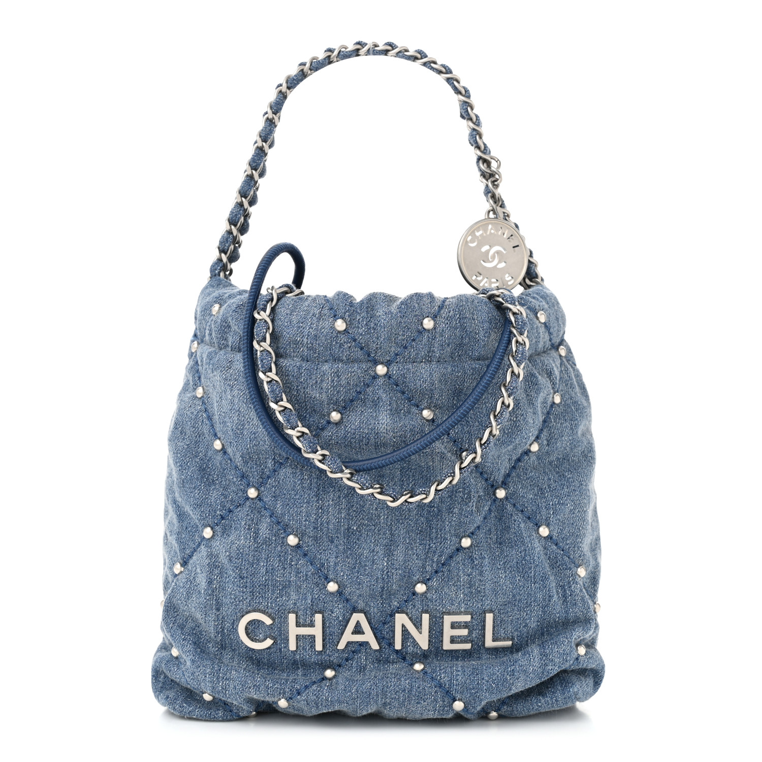 【CHANEL】Quilted Mini Rectangular denim Caviar★ショルダー 27b42b06d1c14da0260df498b07755