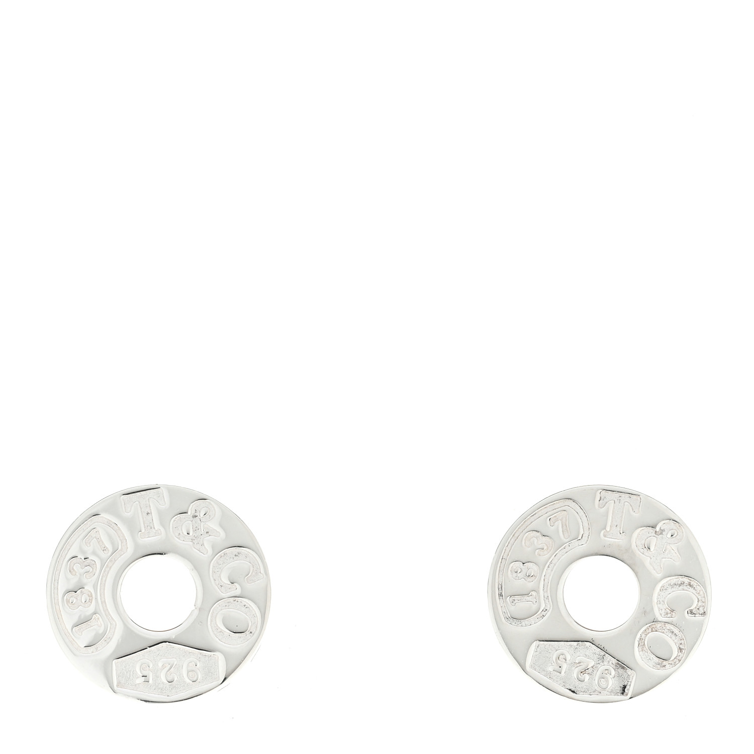 中古　Tiffany (sterling silver)　pierce.保証 中古 Tiffany (sterling silver) pierce. 保証