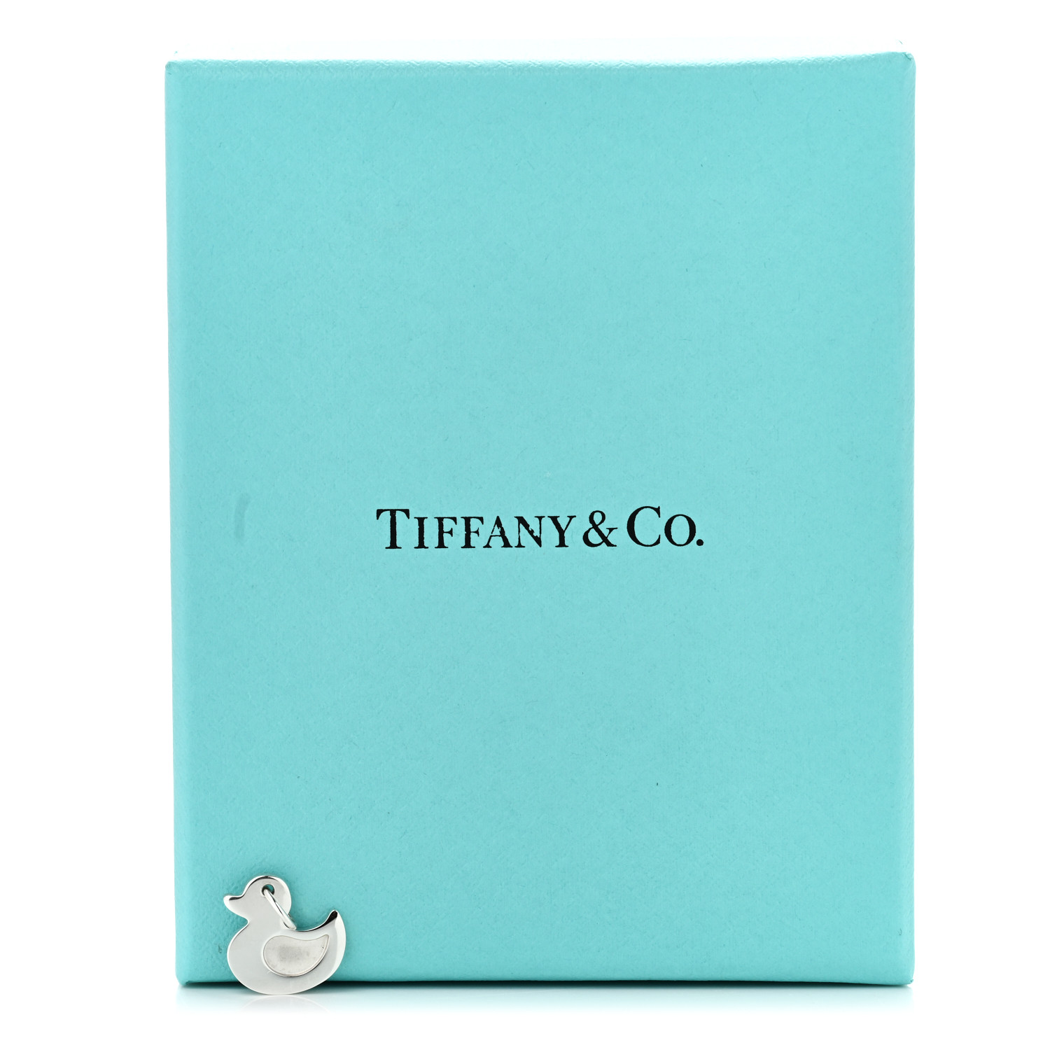 ティファニー lucky duck チャーム TIFFANY Sterling Silver Lucky Duck Charm 1700659 | FASHIONPHILE