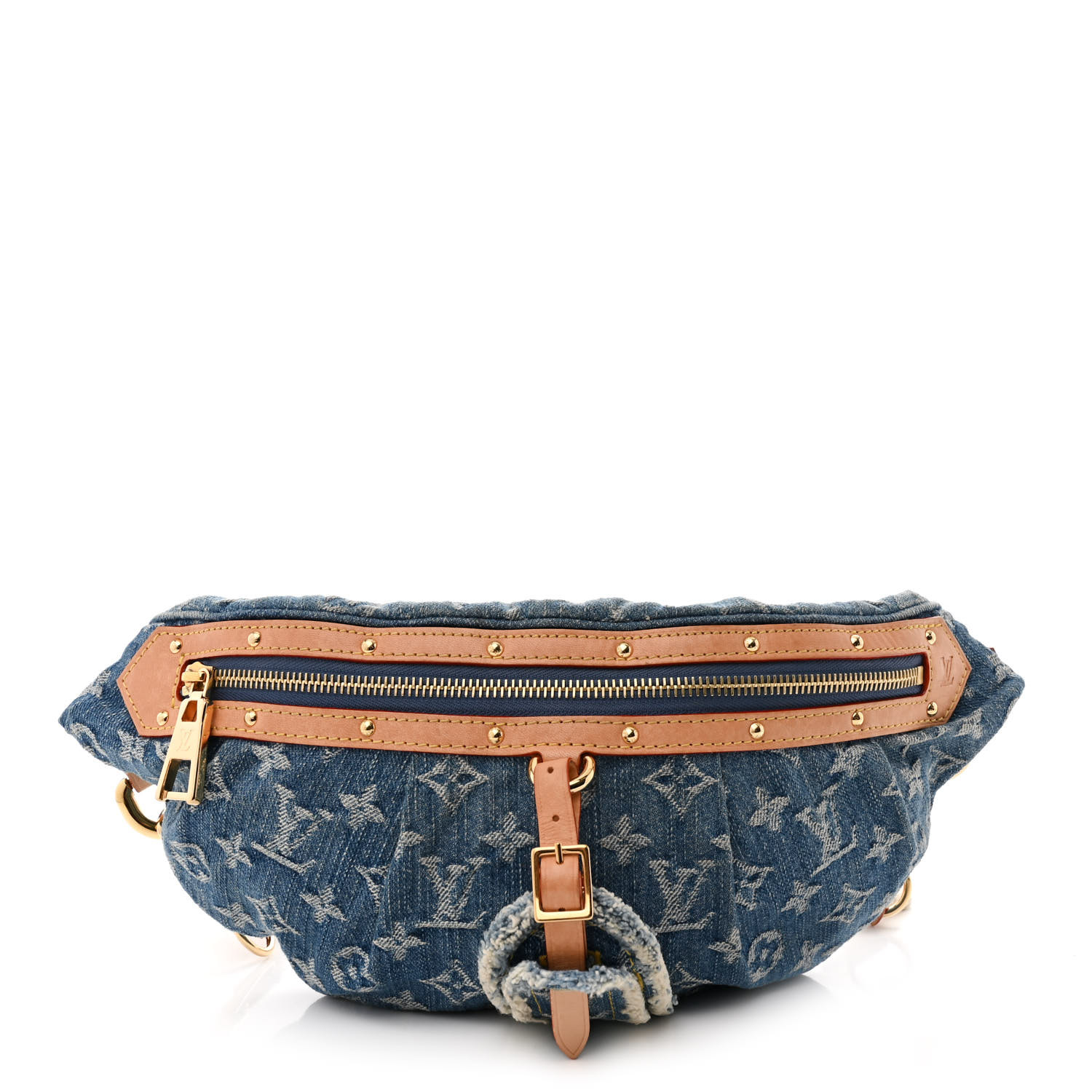 【LOUIS VUITTON】ミニ バムバッグ スカイブルーデニム LOUIS VUITTON】ミニ バムバッグ スカイブルーデニム
