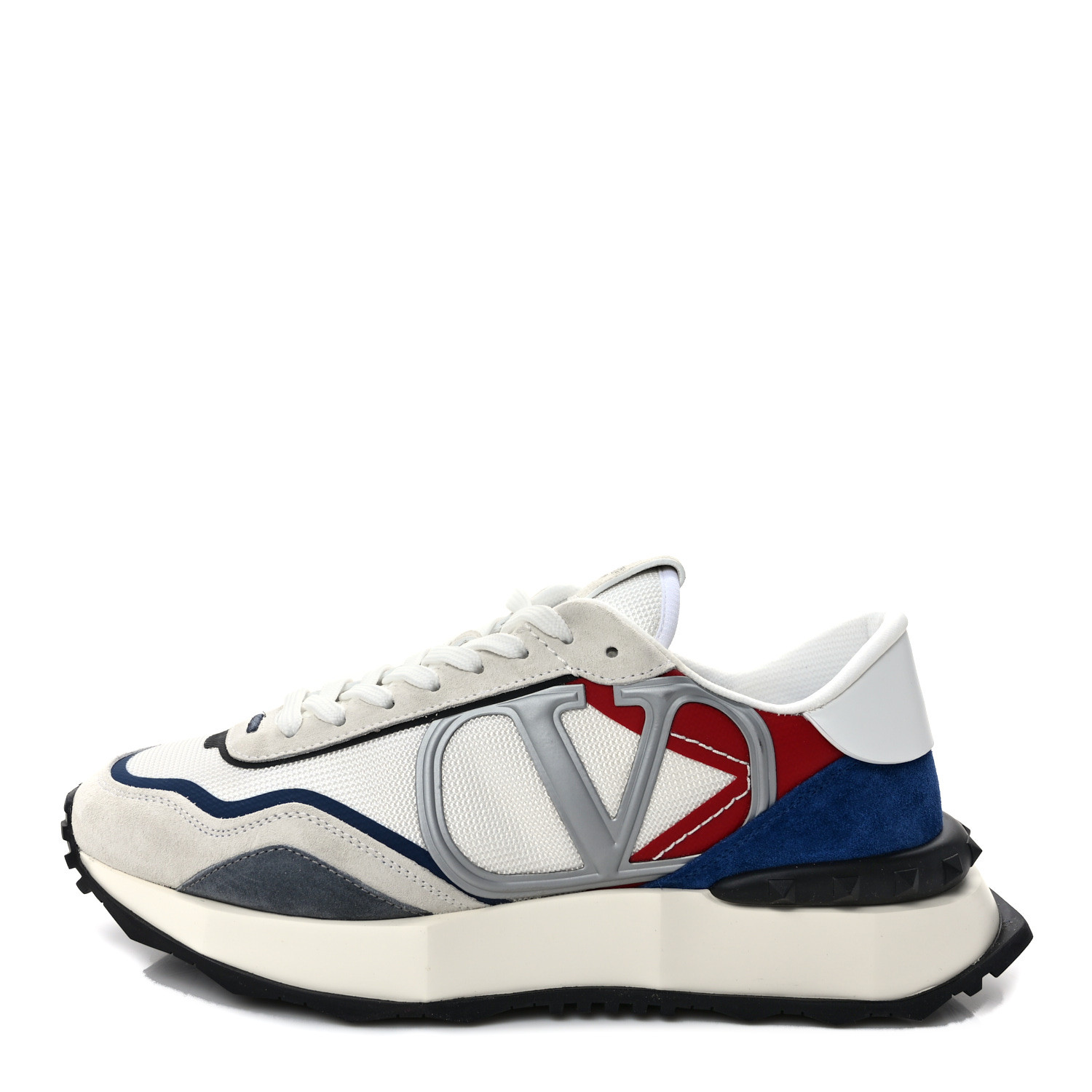 VALENTINO ファブリック＆スエード NETRUNNER スニーカー 476d34fe09166c3fcedcb2e9b1e964