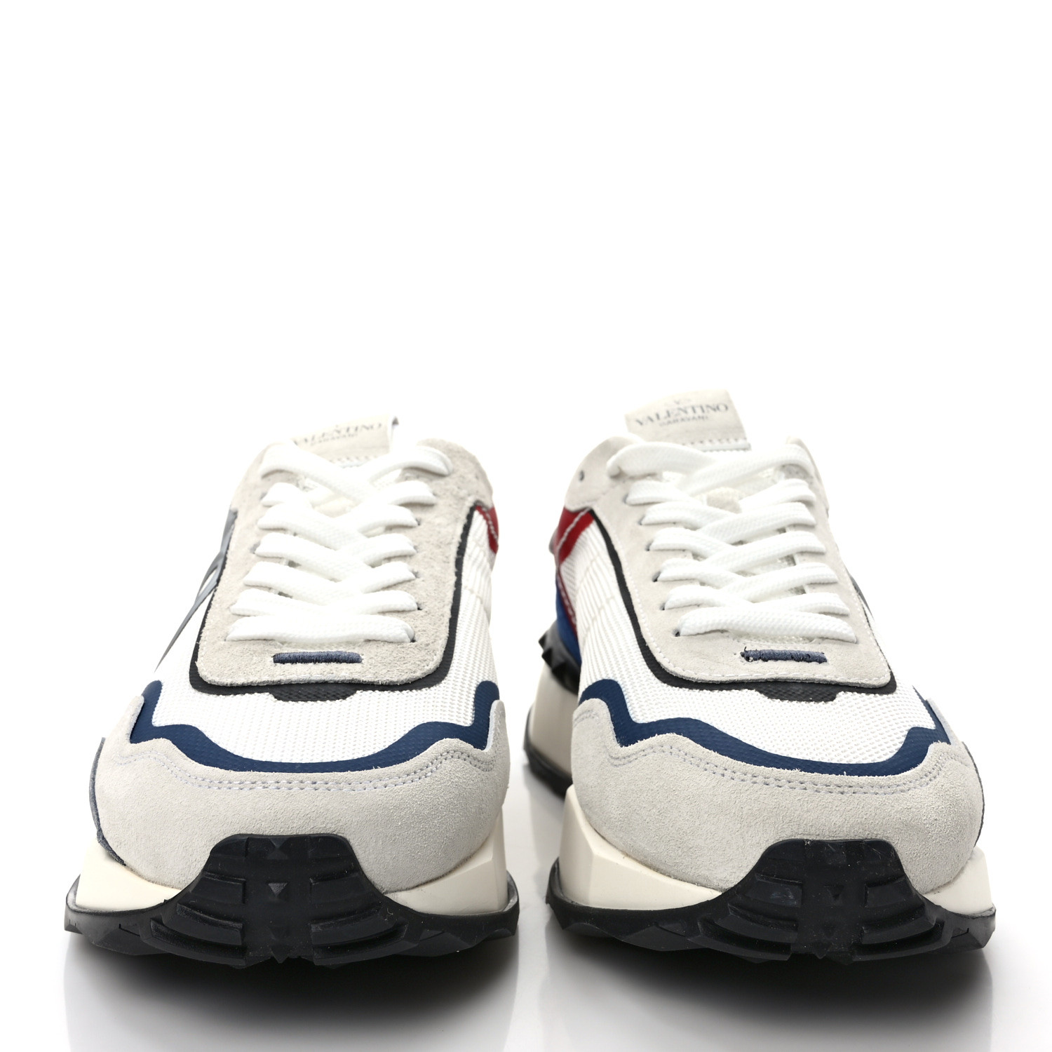 VALENTINO ファブリック＆スエード NETRUNNER スニーカー Valentino Garavani Men's Netrunner Low Top Sneakers