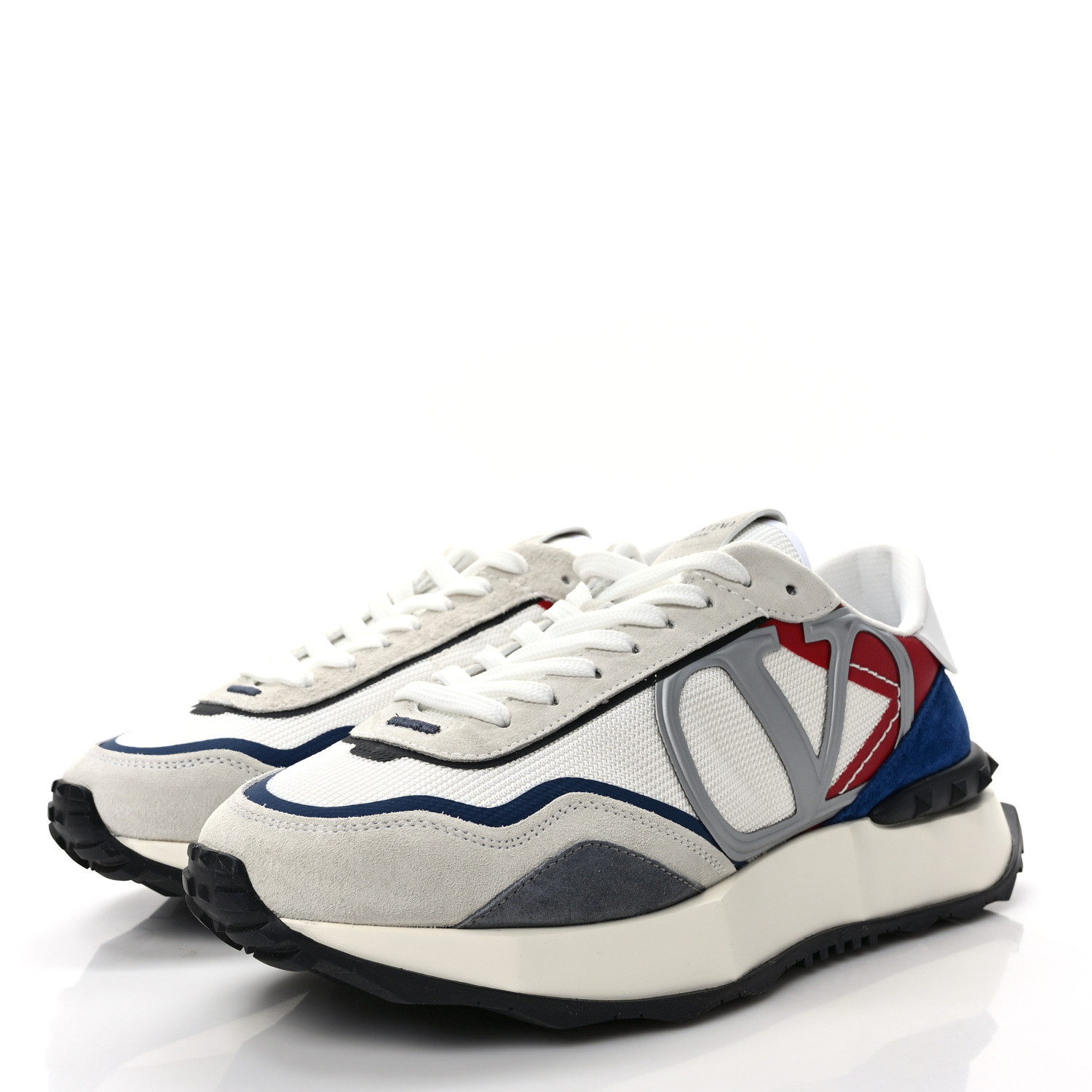 【VALENTINO】NETRUNNER SNEAKERS Valentino Garavani Blue Netrunner Sneakers Valentino Garavani