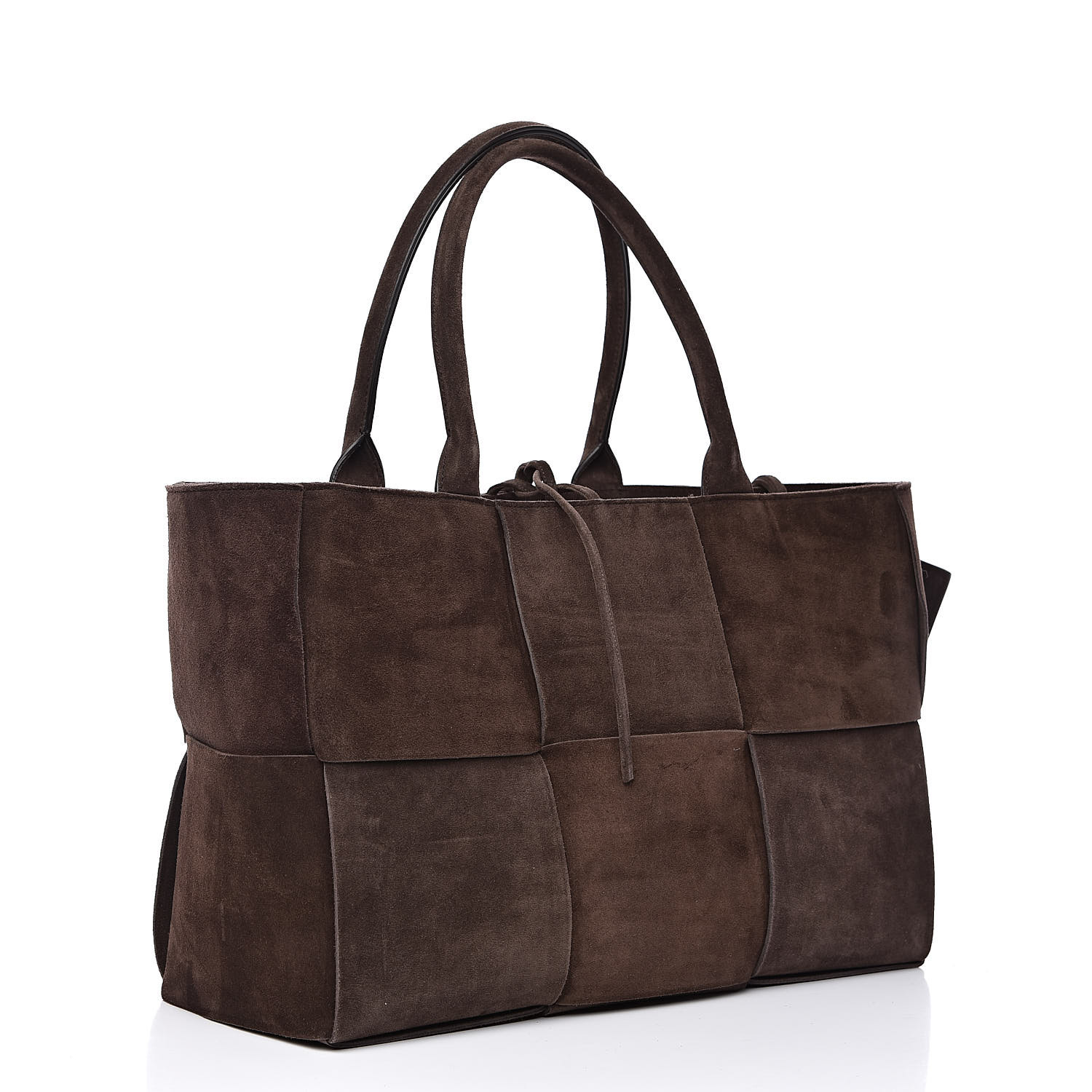 トートバッグ [OVRL] Large Arco suede bag BOTTEGA VENETA Suede Maxi Intrecciato Small Arco Tote