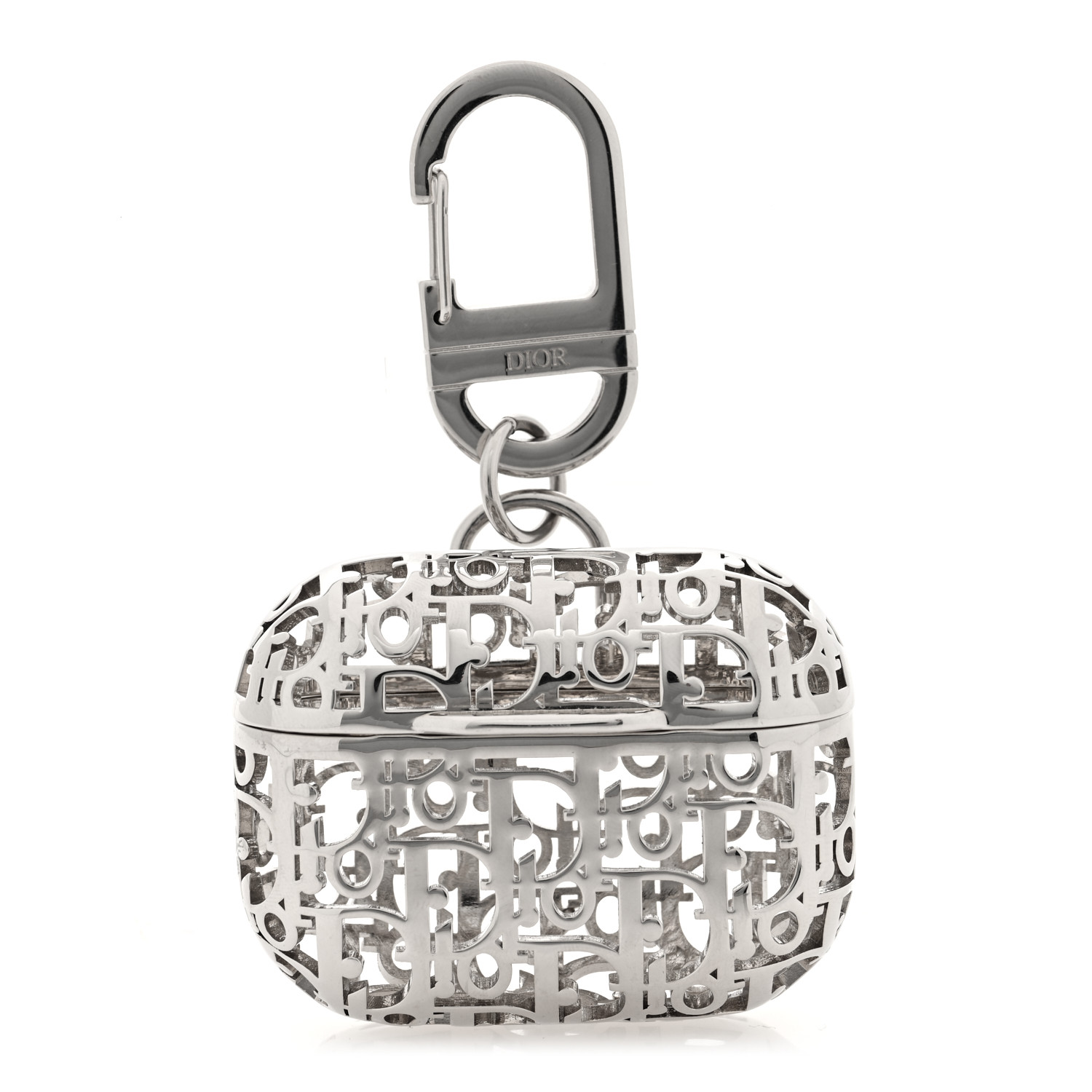 Christian Dior - 希少　DIOR AND SHAWN AIRPODS ケース CHRISTIAN DIOR Metal Oblique Airpods Pro Case Silver 1634090