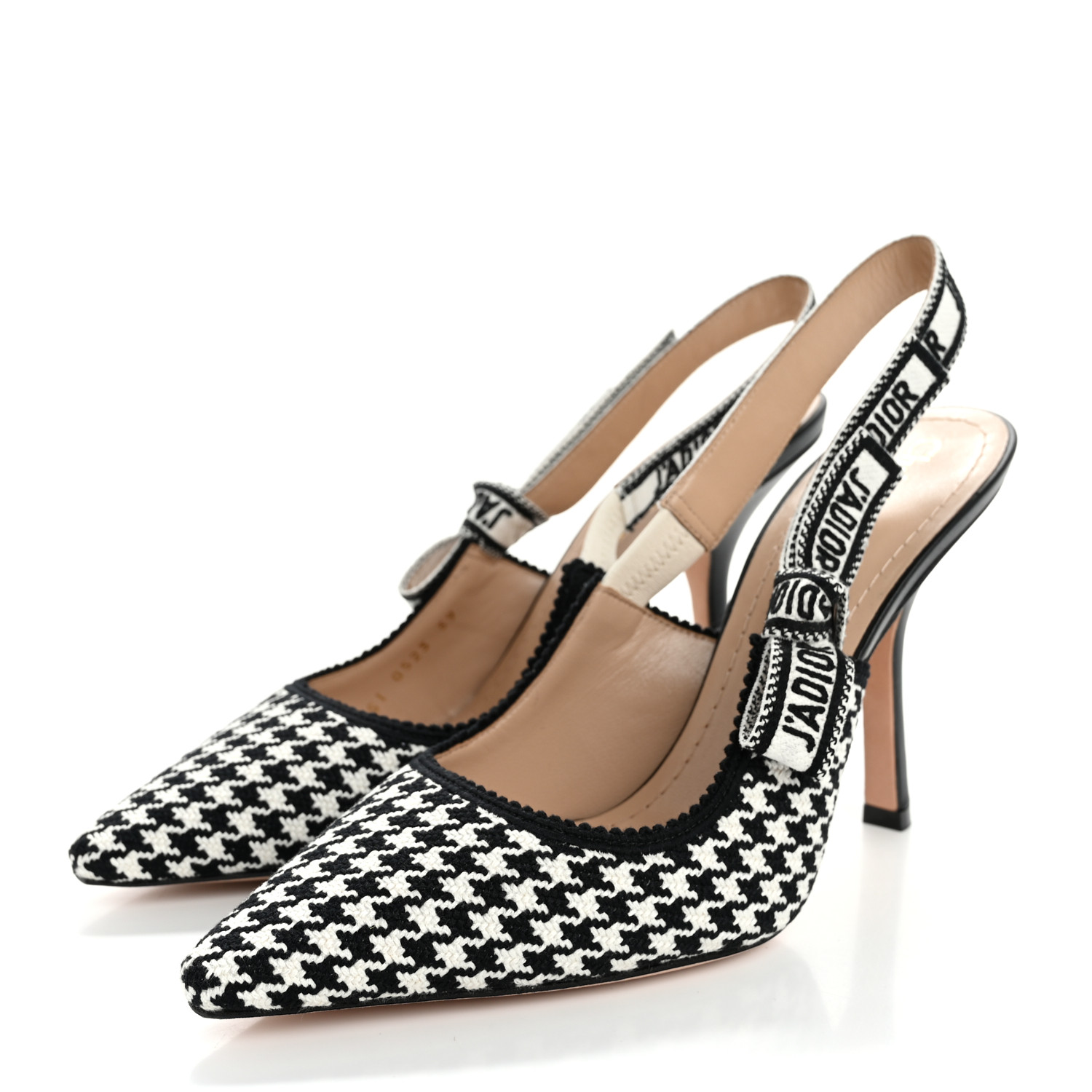 CHRISTIAN DIOR Micro PDP Cotton Houndstooth J'Adior