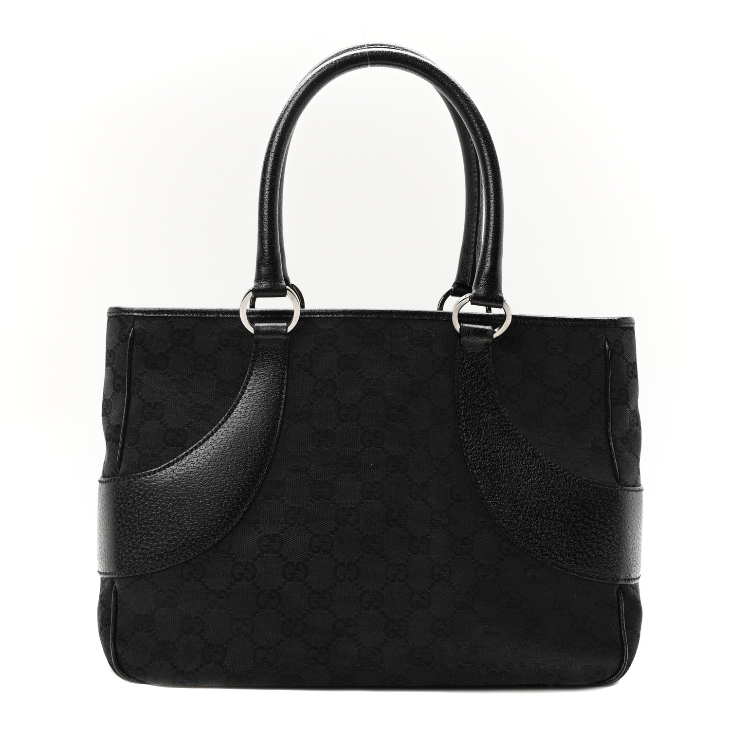 GUCCI SS1999 Shoulder Bag Black Leather USED 202501M | eBay