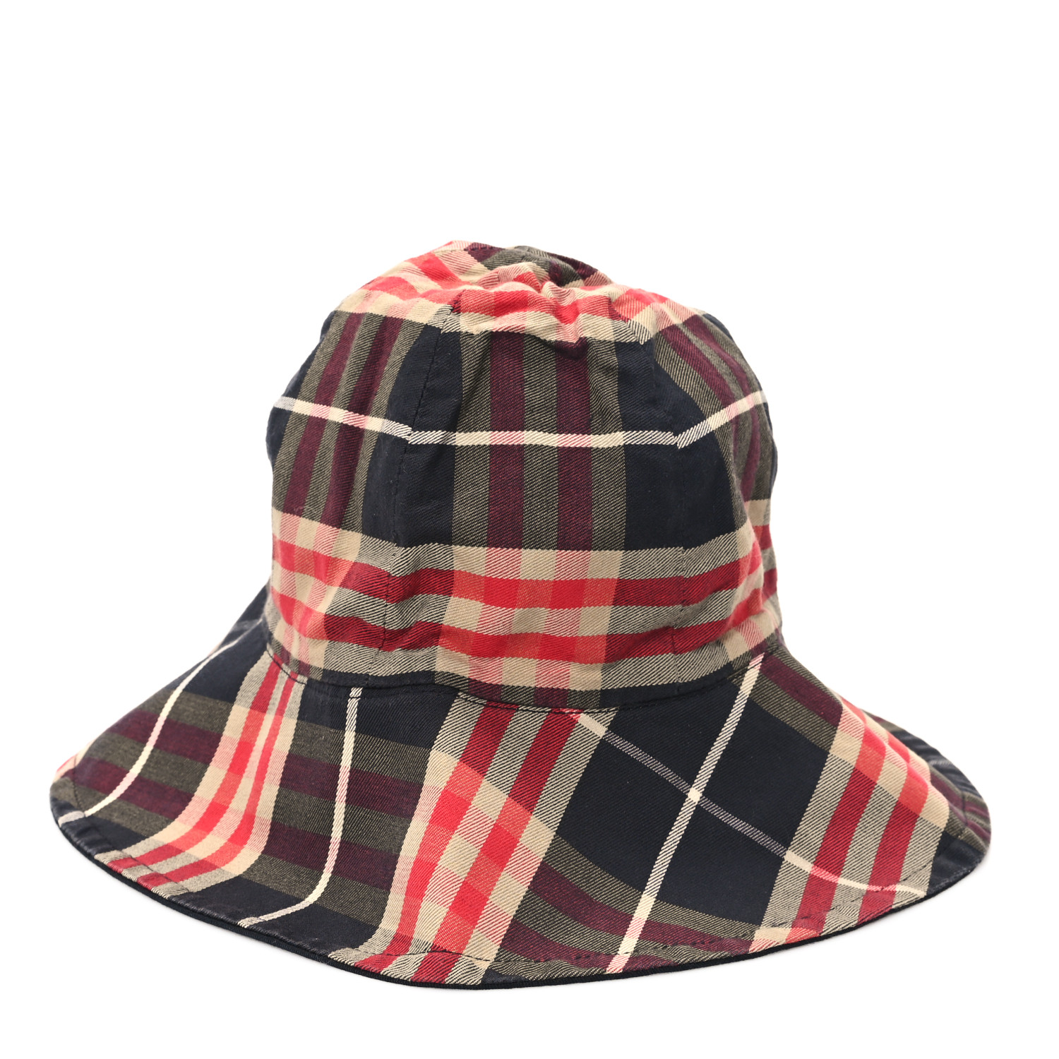 Burberry バケットハット　ヴィンテージチェック　テクニカルコットン　L 118379.jpg