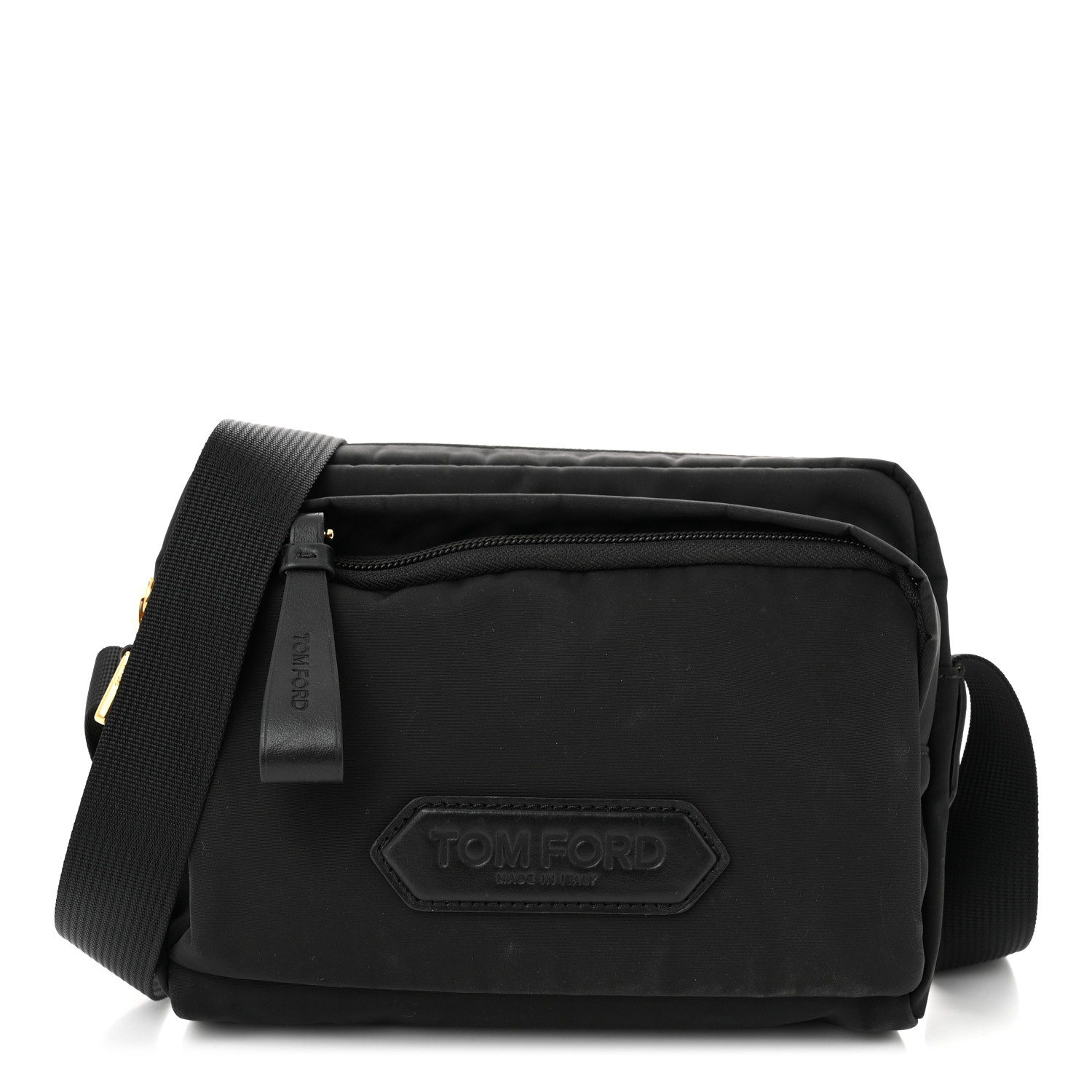 【正規品】TOM FORD　NYLON MESSENGER バッグ TOM FORD Nylon Logo Messenger Bag Black 1640507 | FASHIONPHILE