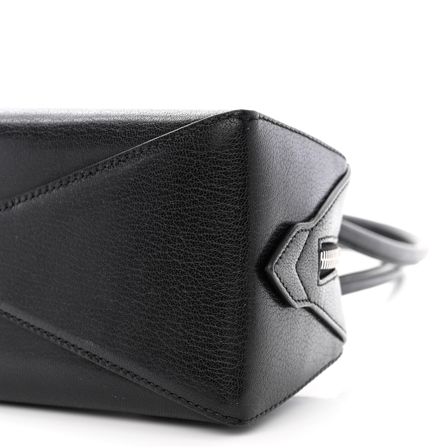 ALAIA Goatskin Medium Le Teckel Bag Black 1443964 | FASHIONPHILE