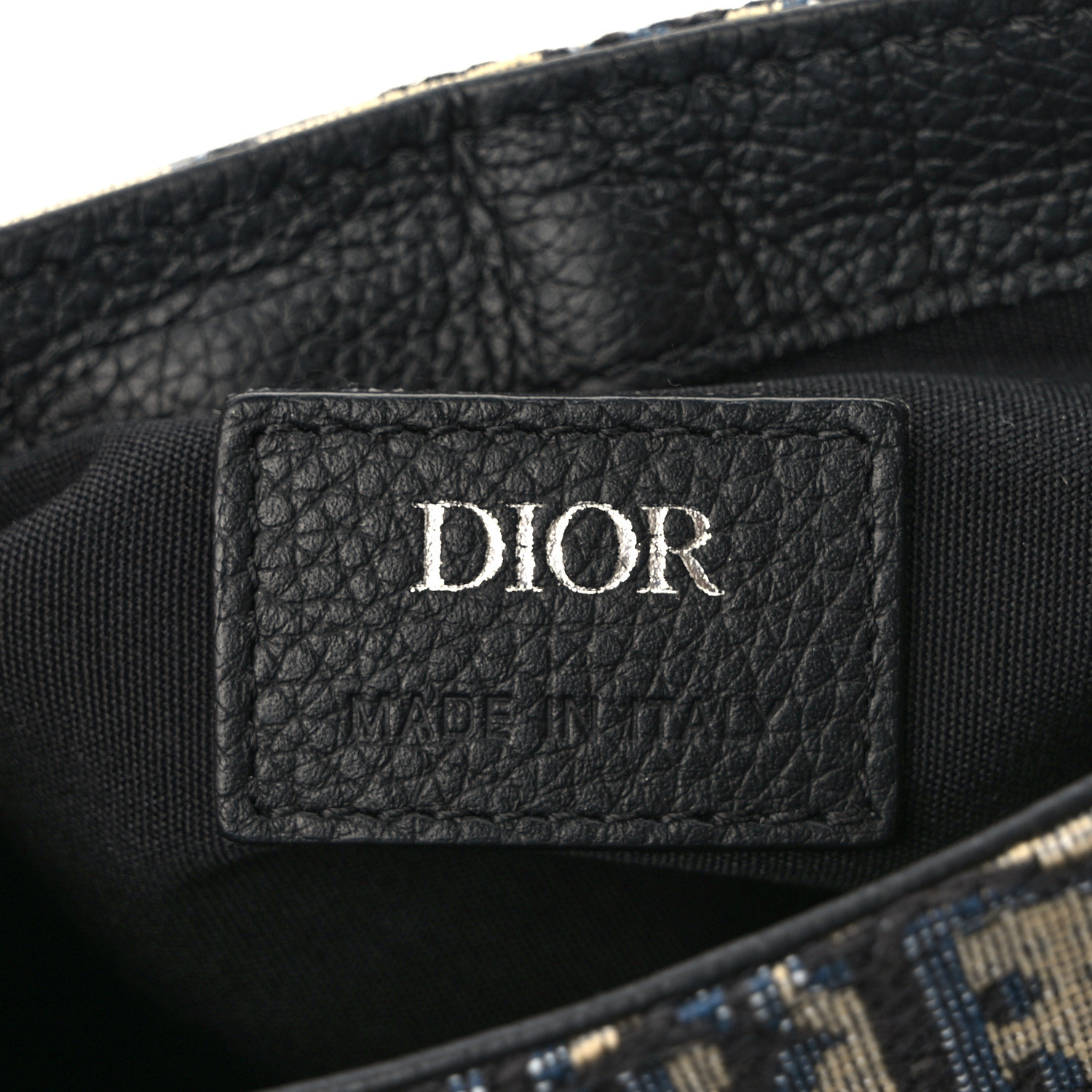 ショルダーバッグ DIOR Saddle Messenger Bag Mini Saddle Messenger Bag with Flap Beige and Black Dior