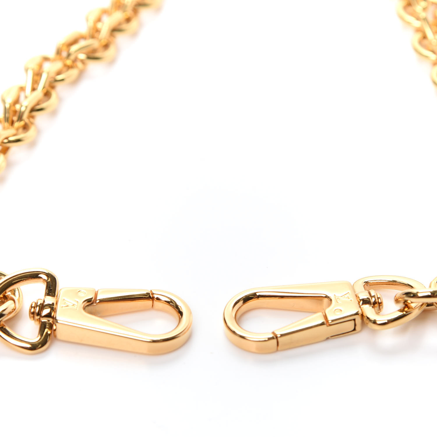 LOUIS VUITTON Chain Shoulder Strap Gold 731146 | FASHIONPHILE