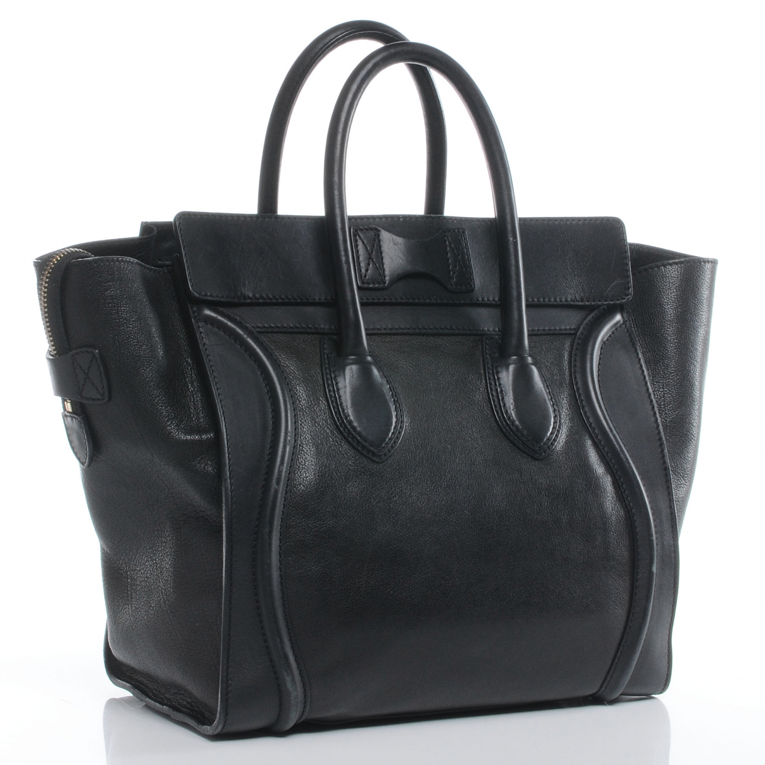CÉLINE ブラック ミニラゲージ Mini Luggage Celine Mini Luggage Bag Review - YouTube
