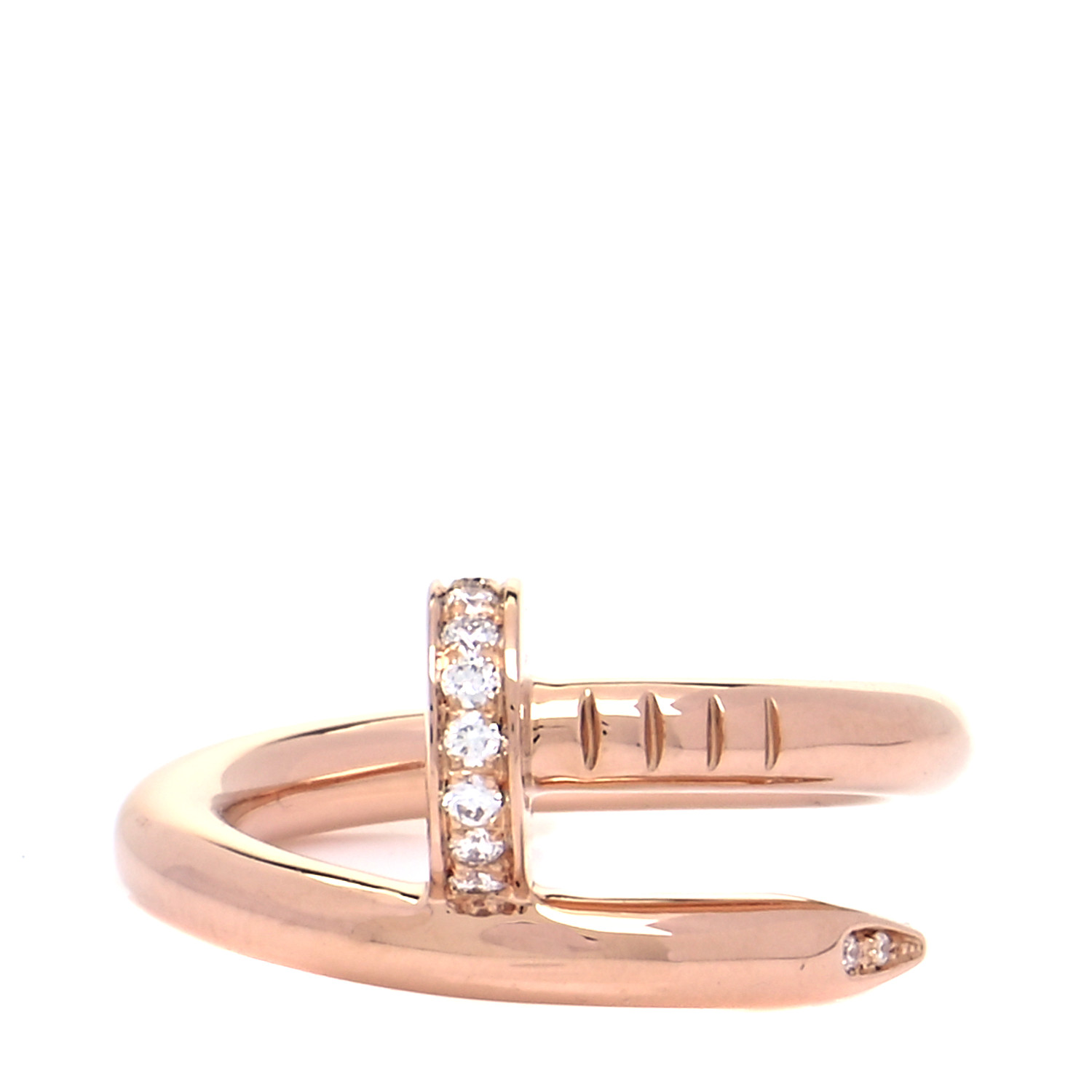 洗練ジュエリー【Cartier】Juste un Clou ring Pink Gold SM CRB4092500 - Juste un Clou ring - Pink gold - Cartier