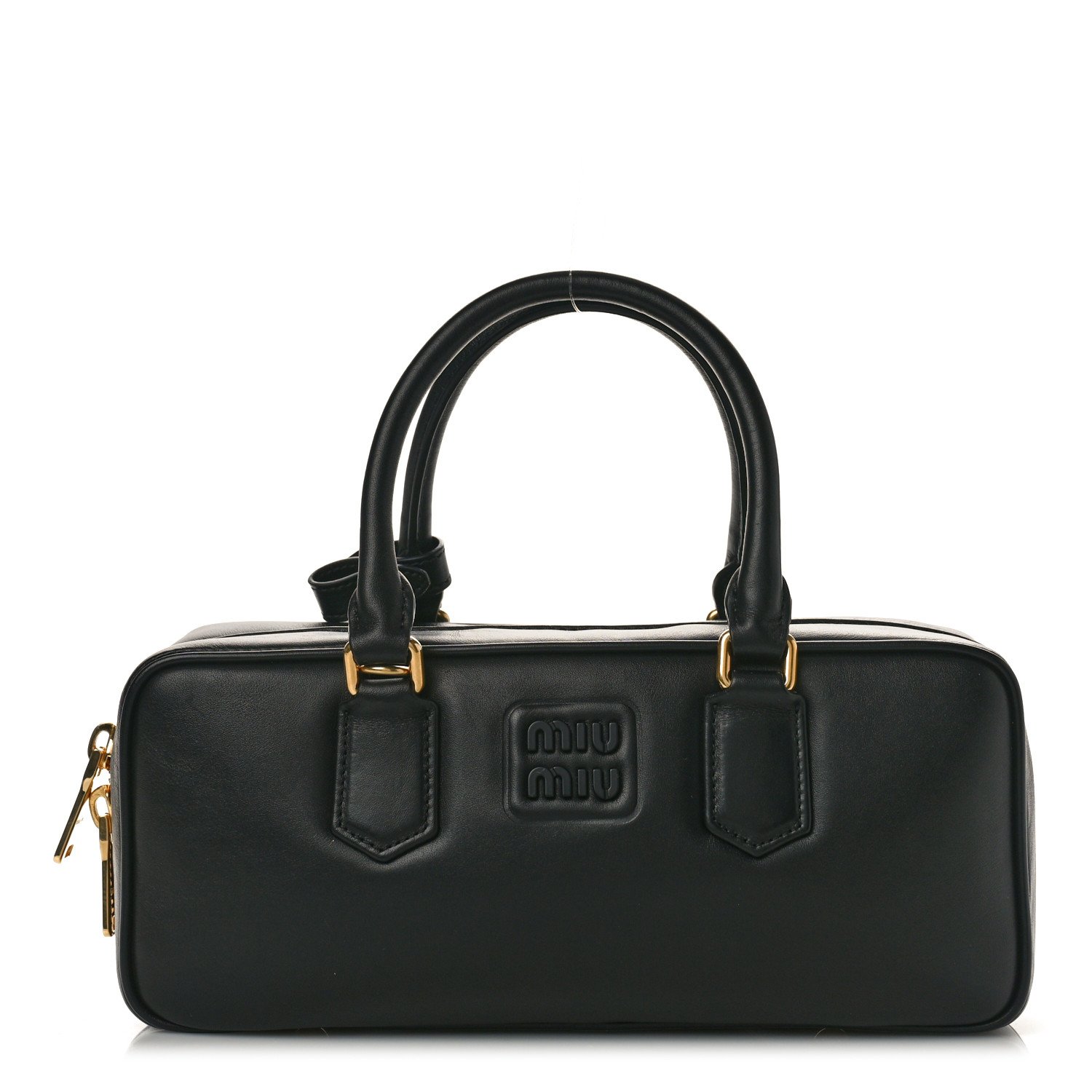 ハンドバッグ Miu Miu Arcadie Regular Cognac Arcadie Leather Bag | Miu Miu