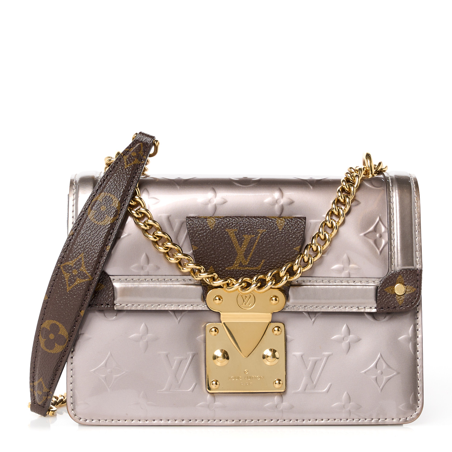 【Louis Vuitton】LV Vernis Wiltshire【ランク:A】 LOUIS VUITTON Vernis Epi Monogram Wynwood Metallic Taupe