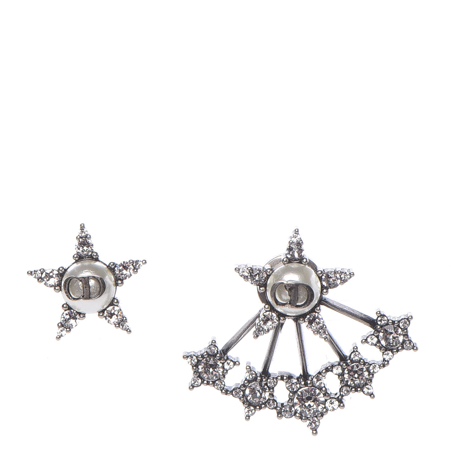 Dior パールクリスタル　片耳 Dior パール クリスタル ピアス - メルカリ