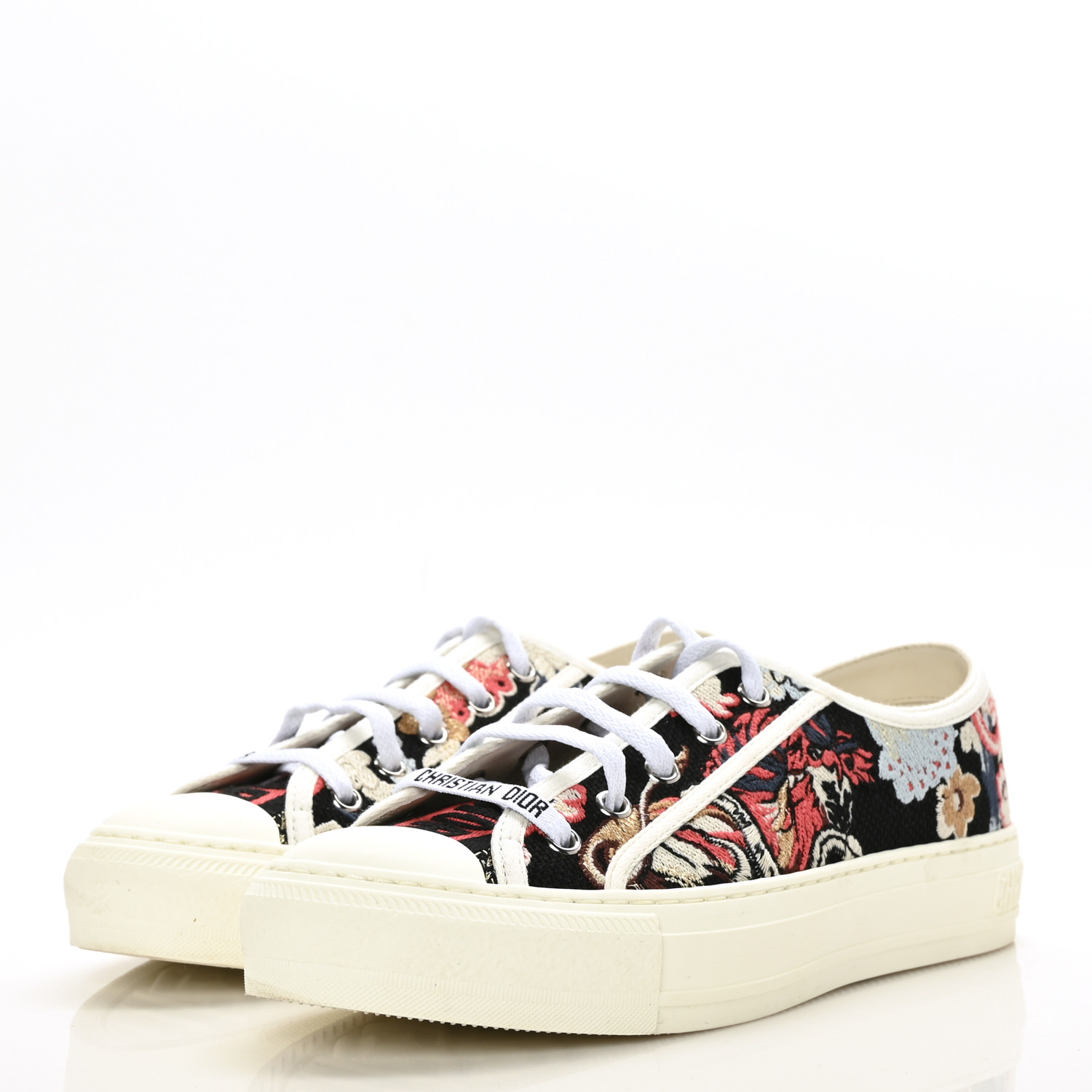 クリスチャンディオール CHRISTIAN DIOR Canvas Oblique Walk'N'Dior Low Top Sneakers