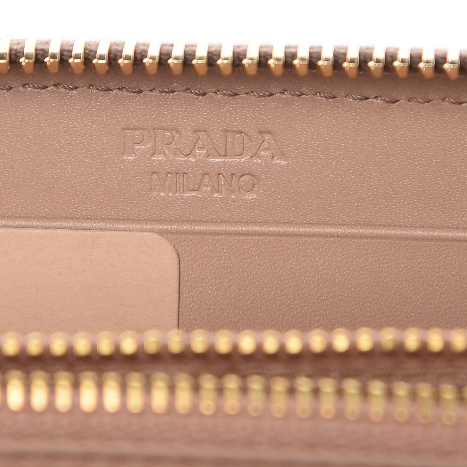 小物 PRADA python leather compact wallet Python wallet Prada Brown in Python - 46072370