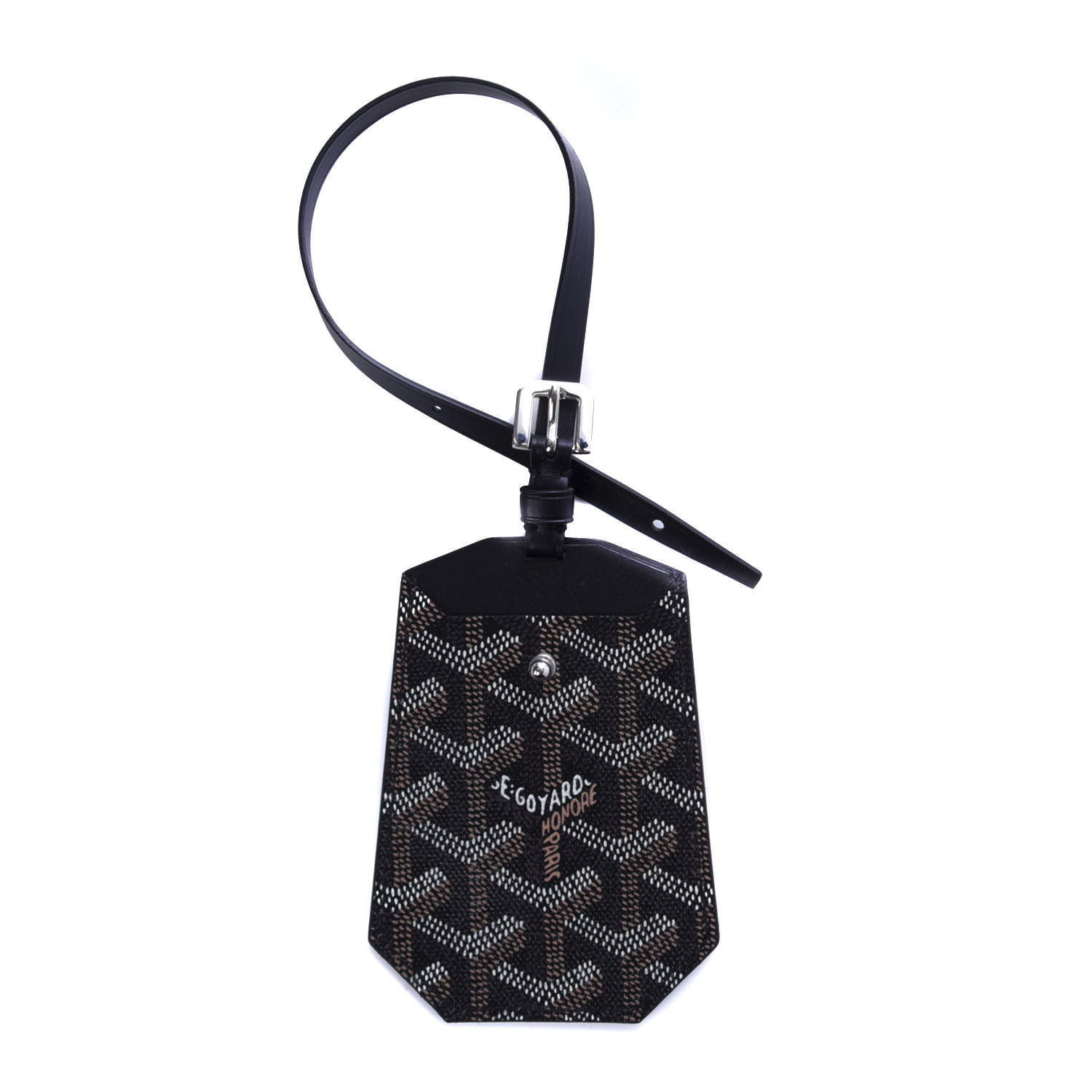 ゴヤール GOYARD ショップノベルティ ラゲージタグの黒