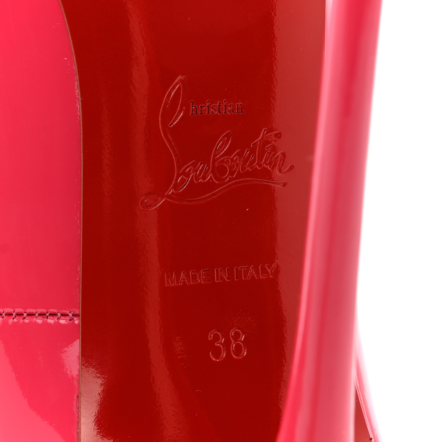 関税送料込☆Christian Louboutin☆ケイト サイキック ポンプ 70 mm パンプス - パテントレザー - ブラック - ウィメンズ