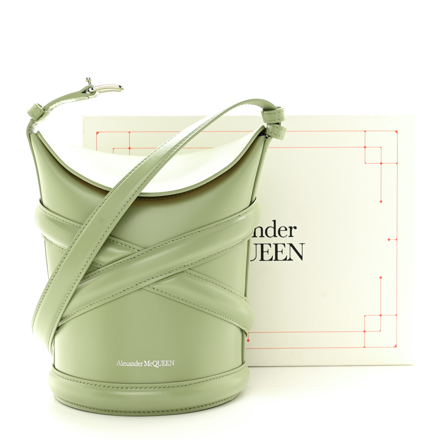 【Alexander McQUEEN】Curve Shoulder Bag/関税+全国送料込み Alexander Mcqueen The Curve Leather Shoulder Bag Women's | eBay