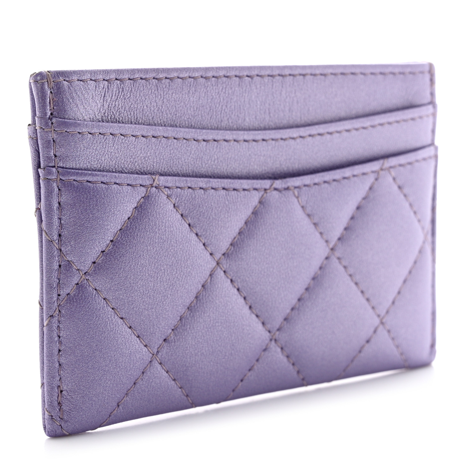 Chanel 25 CC カードウォレットホルダー Light Purple AP3401 468d97ca701cf04196cd71f941fd1d