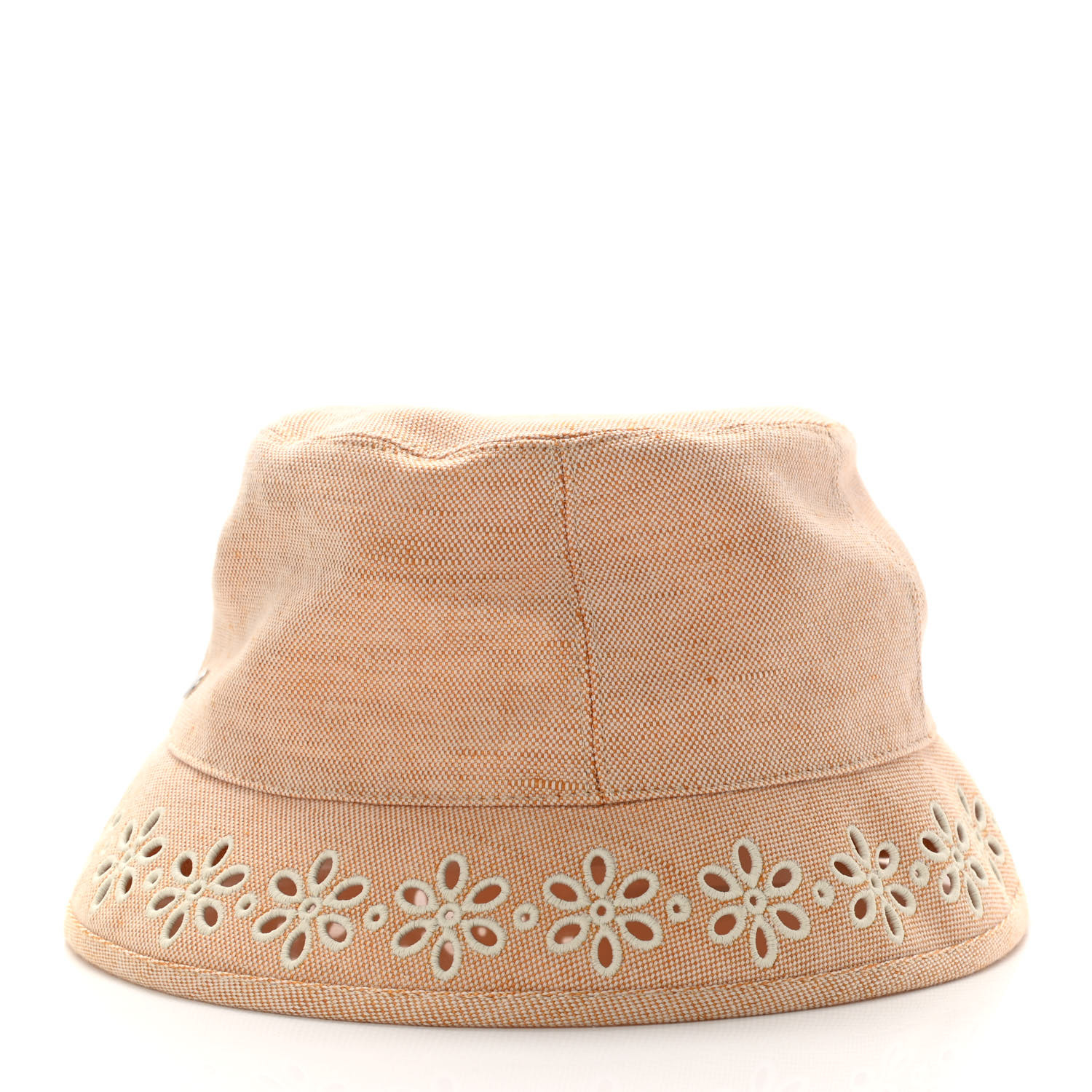 エルメス　バケットハット　エロイーズガーデン#56 HERMES Linen Cotton Embroidered Eloise Garden Party Bucket