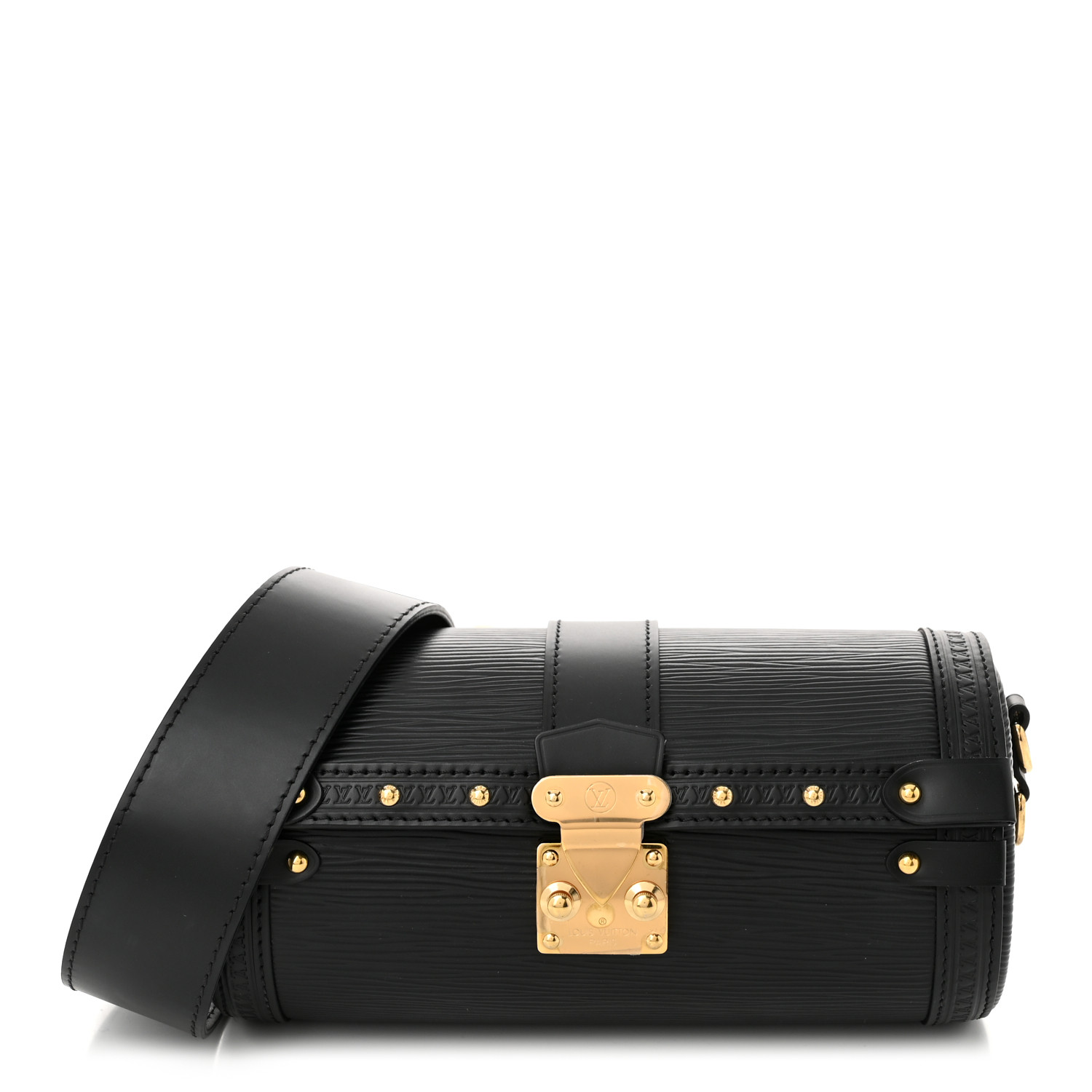 LOUIS VUITTON Epi Papillon Trunk Black 1632228 | FASHIONPHILE