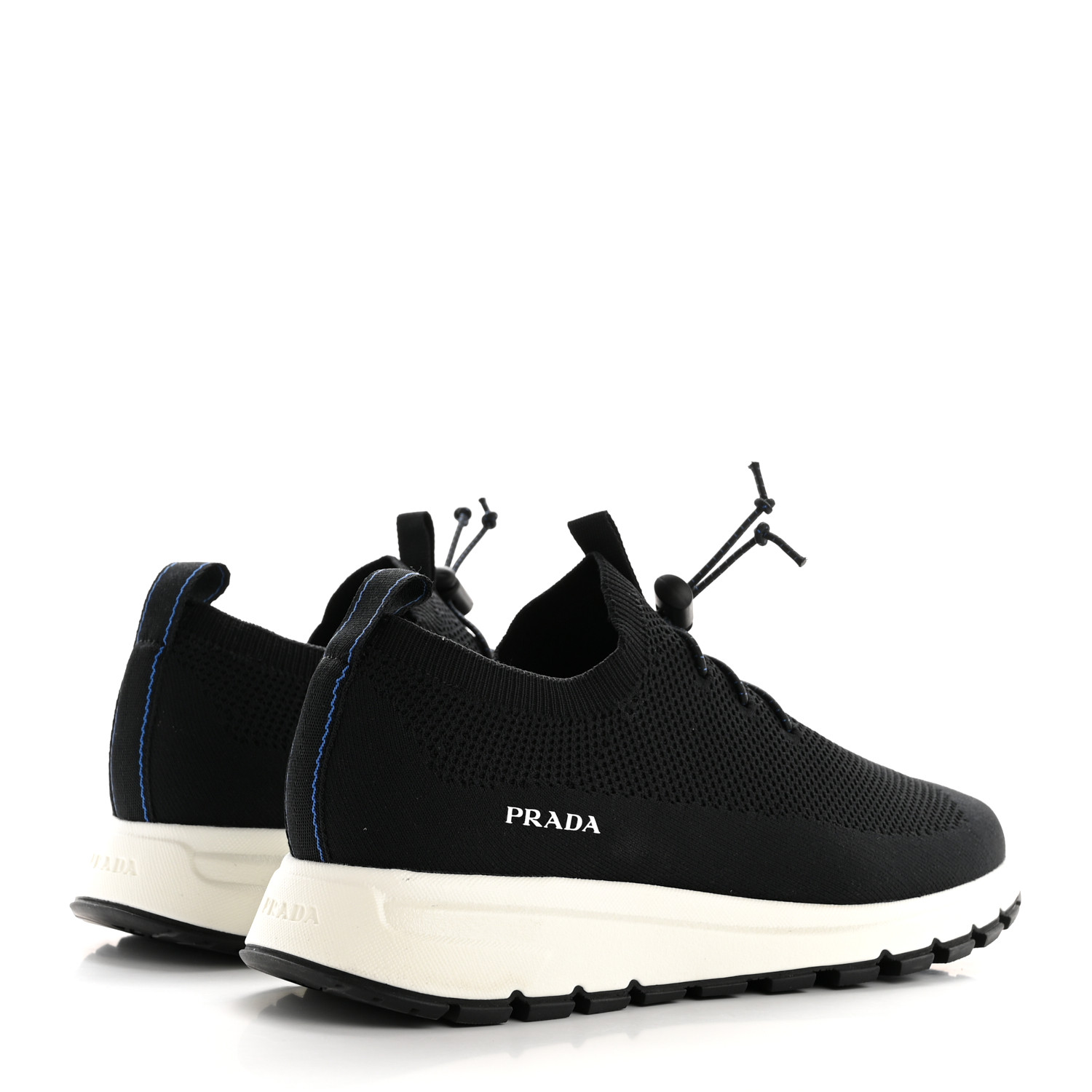 PRAVDA LA SBANDATA 古書 PRADA Rubber Knit Fabric Mens Calzature Uomo Sneakers 8