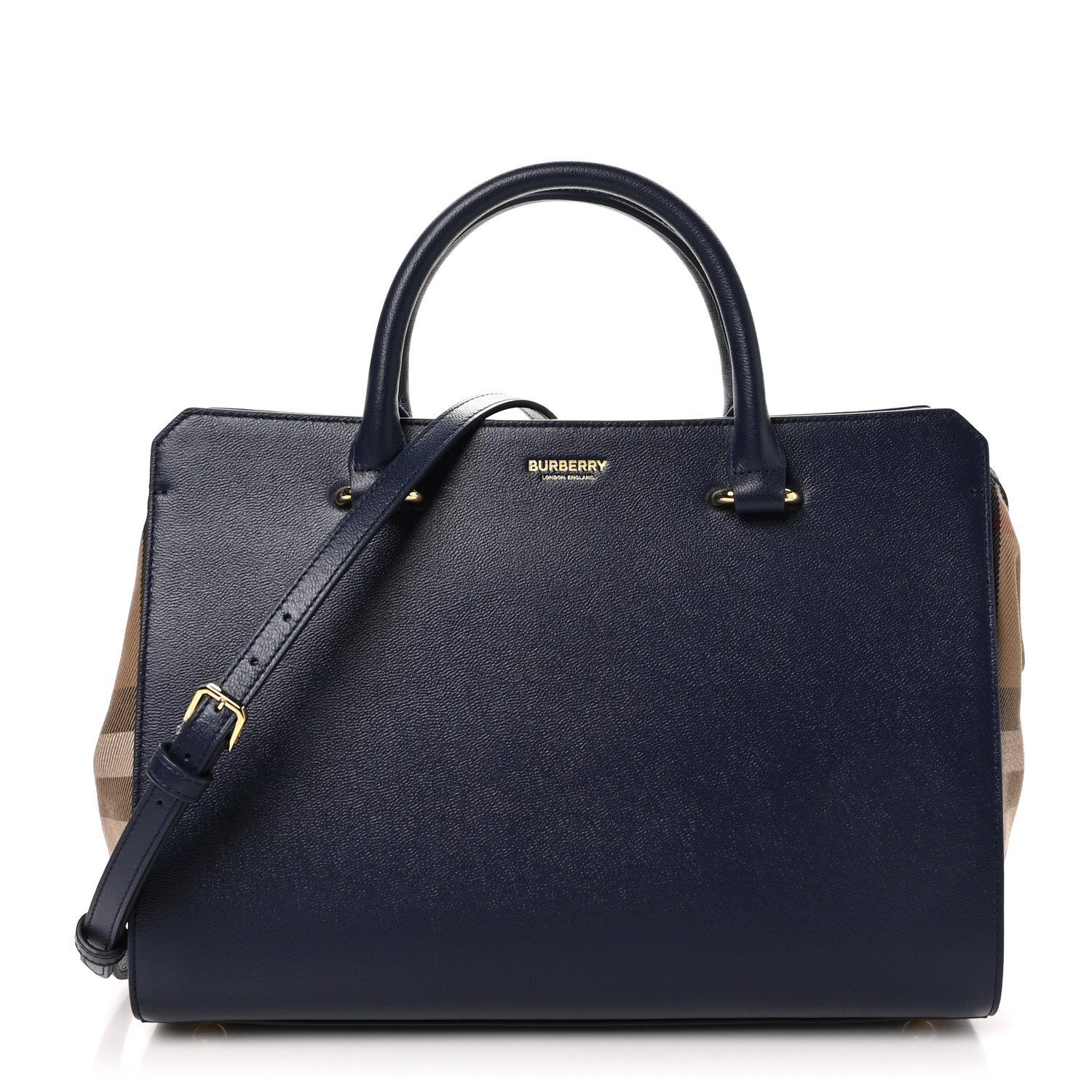 【BURBERRY】BANWELL TOTE BAG Burberry * NEW MODEL * Banwell Tote Beige Leather Shoulder