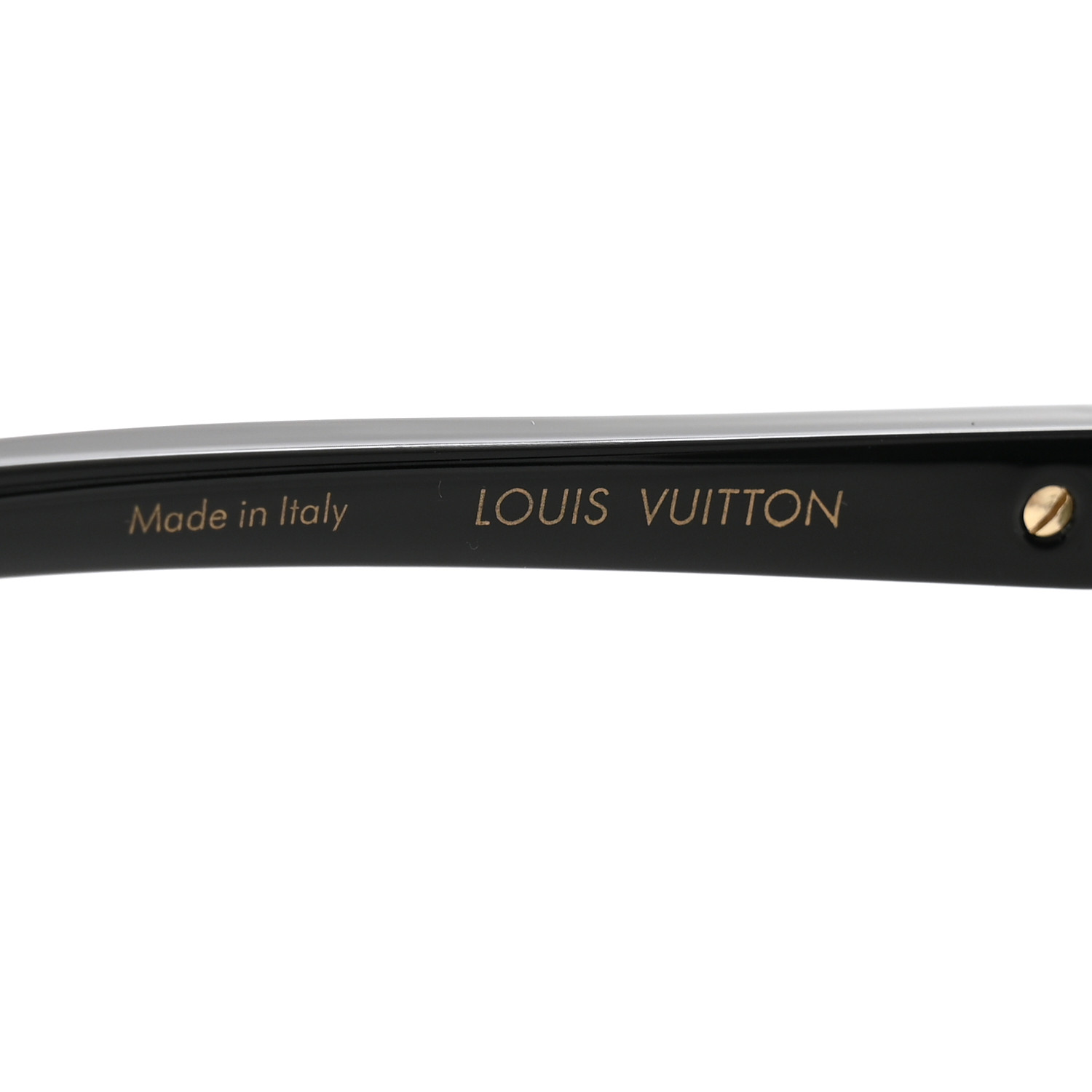 LOUIS VUITTON Daphne Sunglasses Z0417W Black 1631835