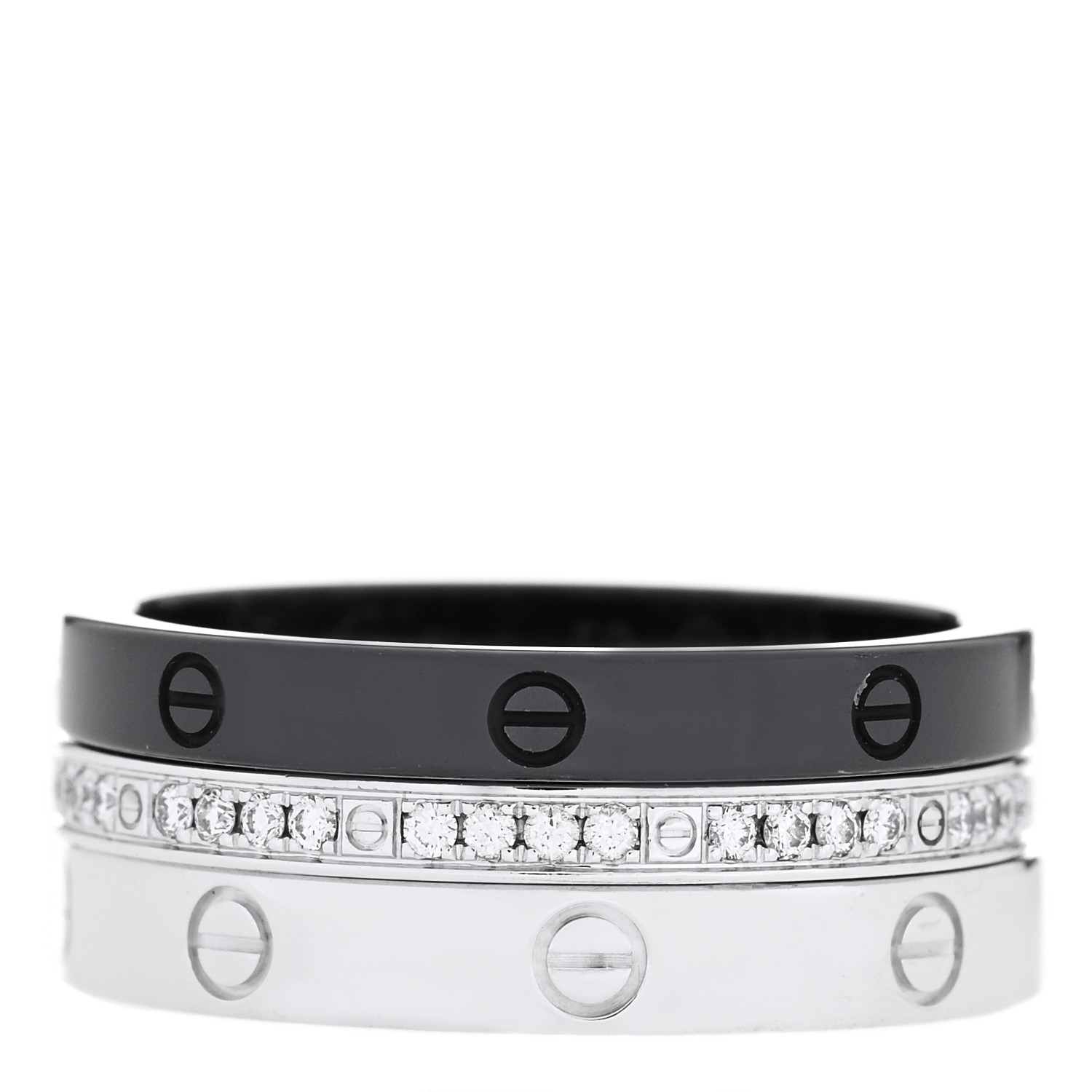 Cartier Love リング CRB4218000 - LOVE ring, mini model, paved - Yellow gold