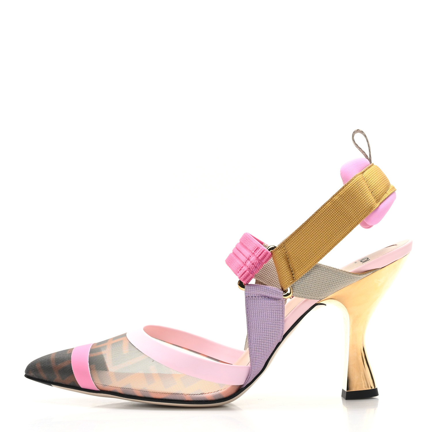 サンダル・ミュール FENDI SS25 Braided slingback (8J8687AU24 F1SU7) FENDI SS25 Braided slingback (8J8687AU24 F1SU7) (FENDI