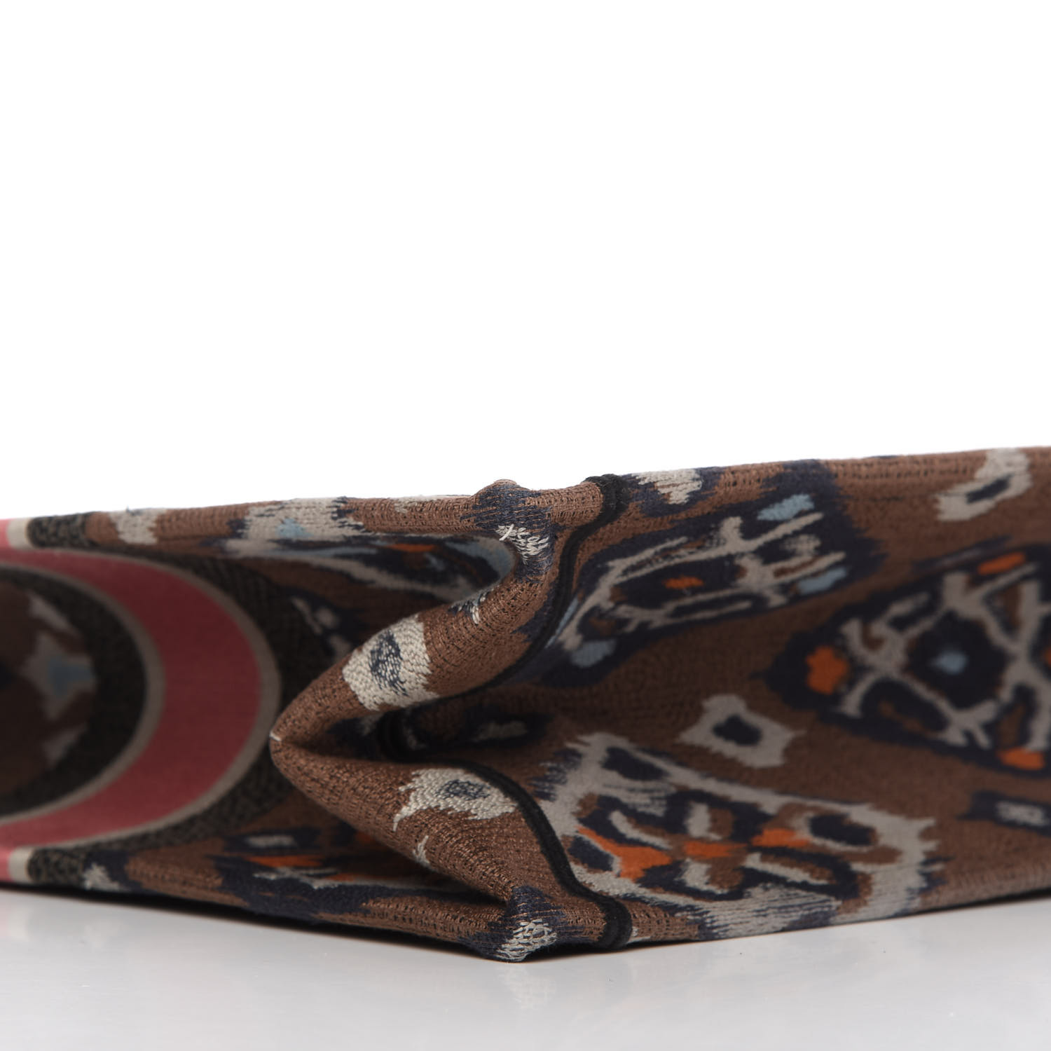 クリスチャンディオール CHRISTIAN DIOR Canvas Embroidered Large Broderie Dior