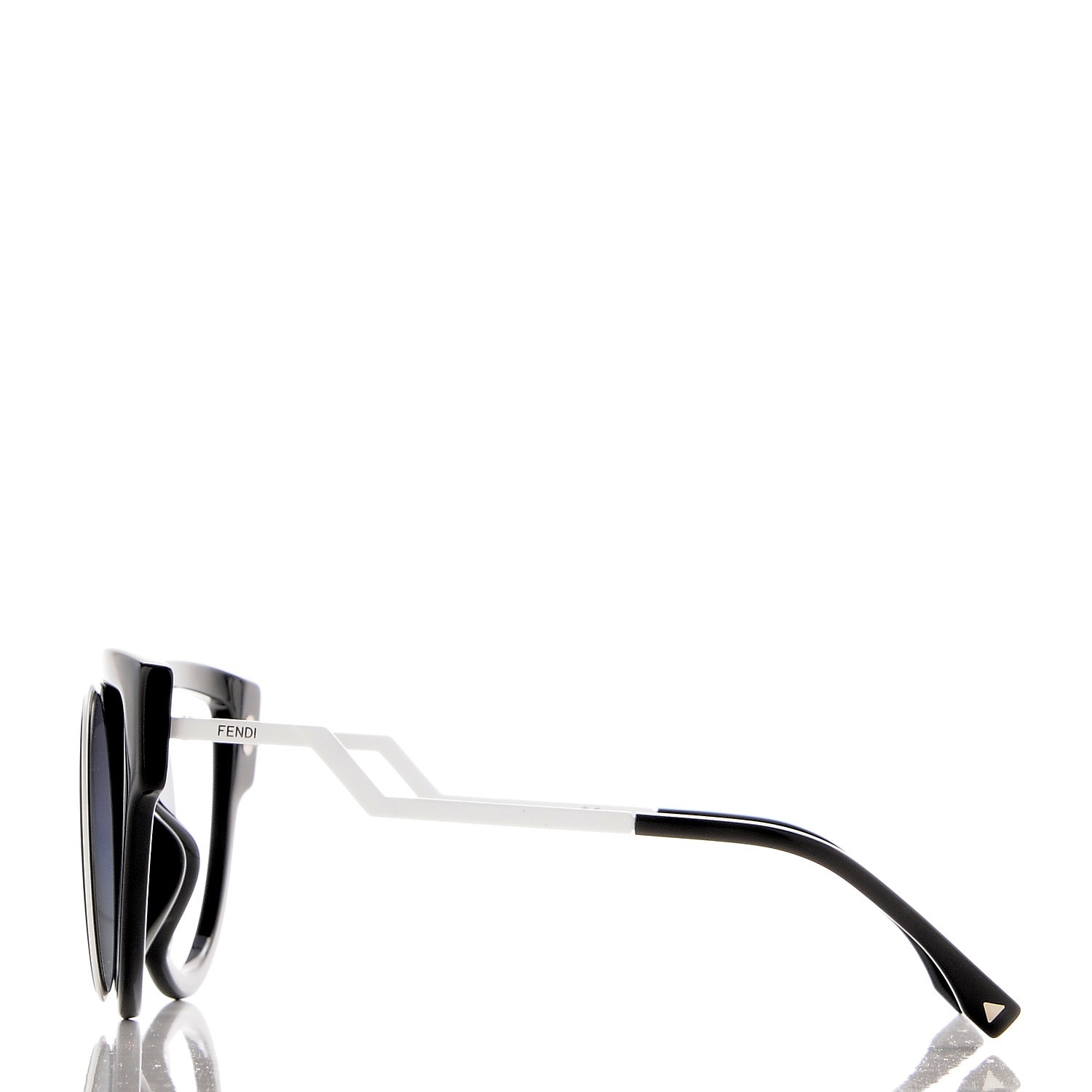 FENDI Paradeyes Sunglasses FF 0137/S White Black 244369