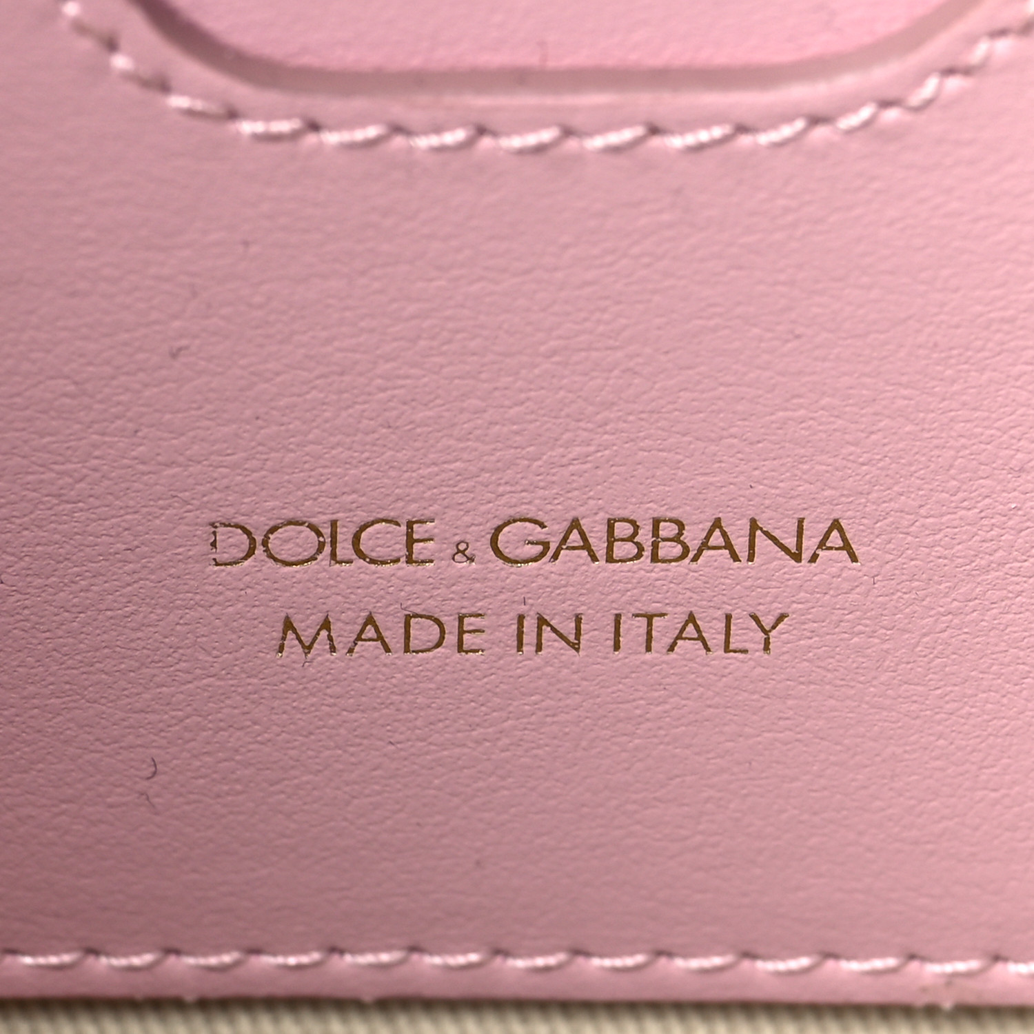 DOLCE & GABBANA Wicker Calfskin Canvas Printed La Dolce Vita
