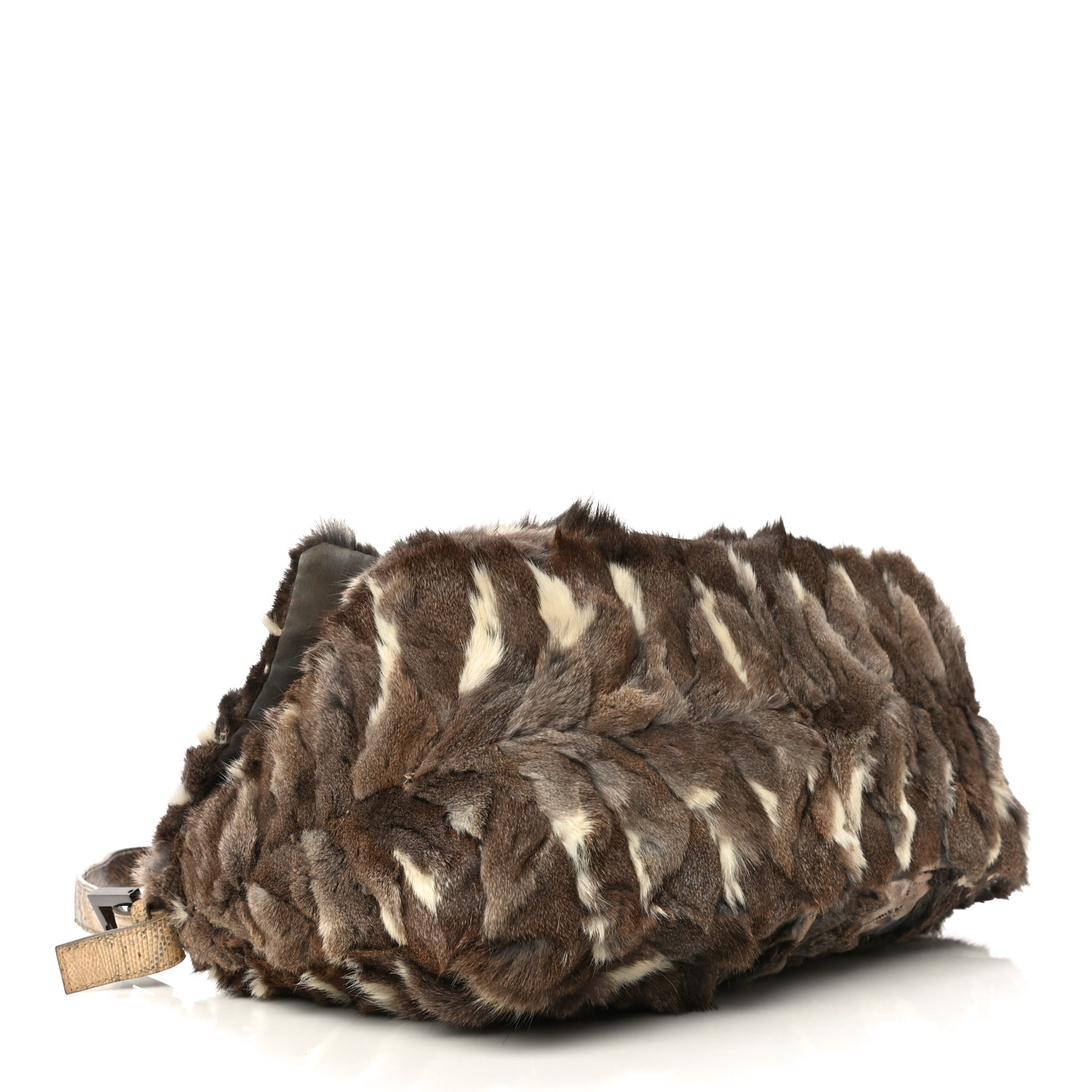 バッグ Fendi Rabbit Fur Baguette Shoulder Bag 1553_fendi_fur_shoulder_bag-2.jpg