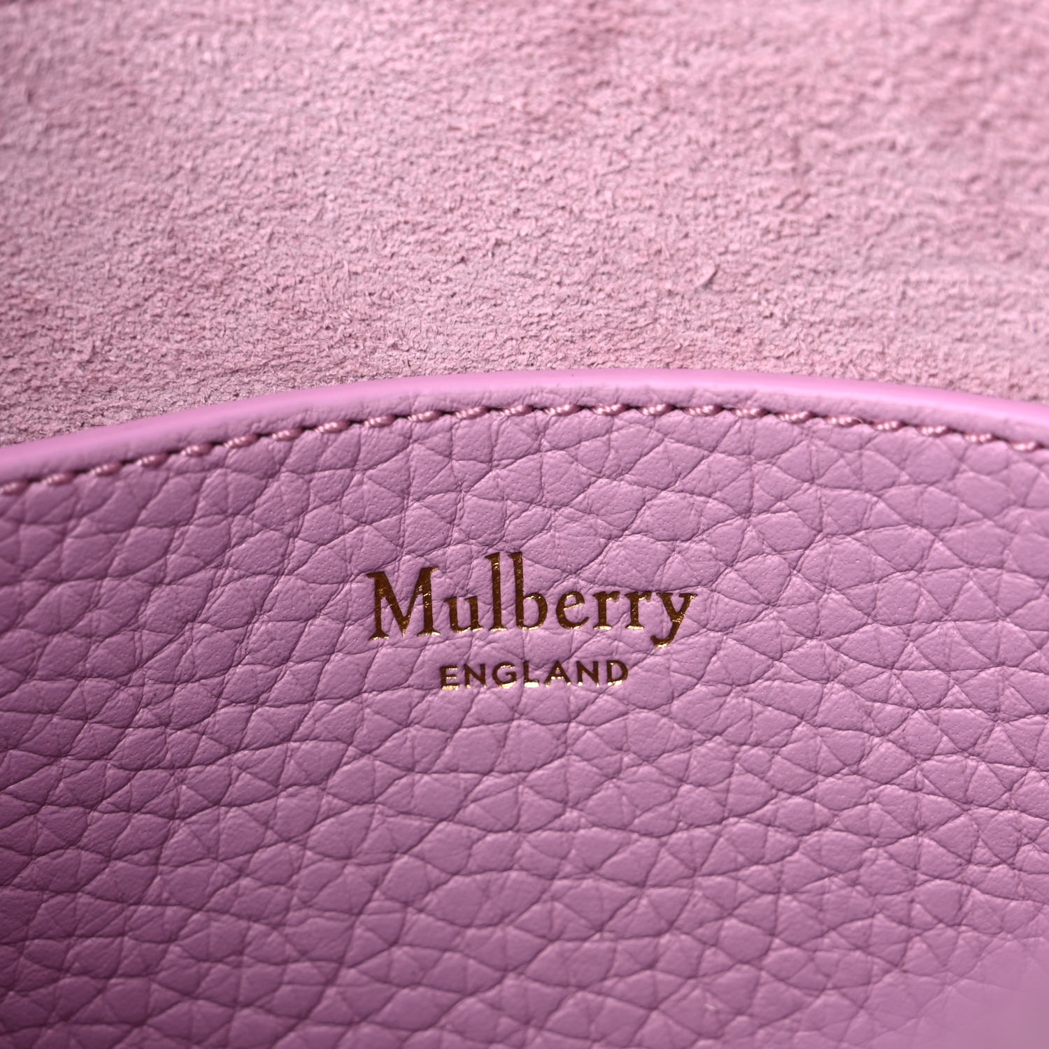 MULBERRY Heavy Grain Mini Alexa Lilac Blossom 1002906