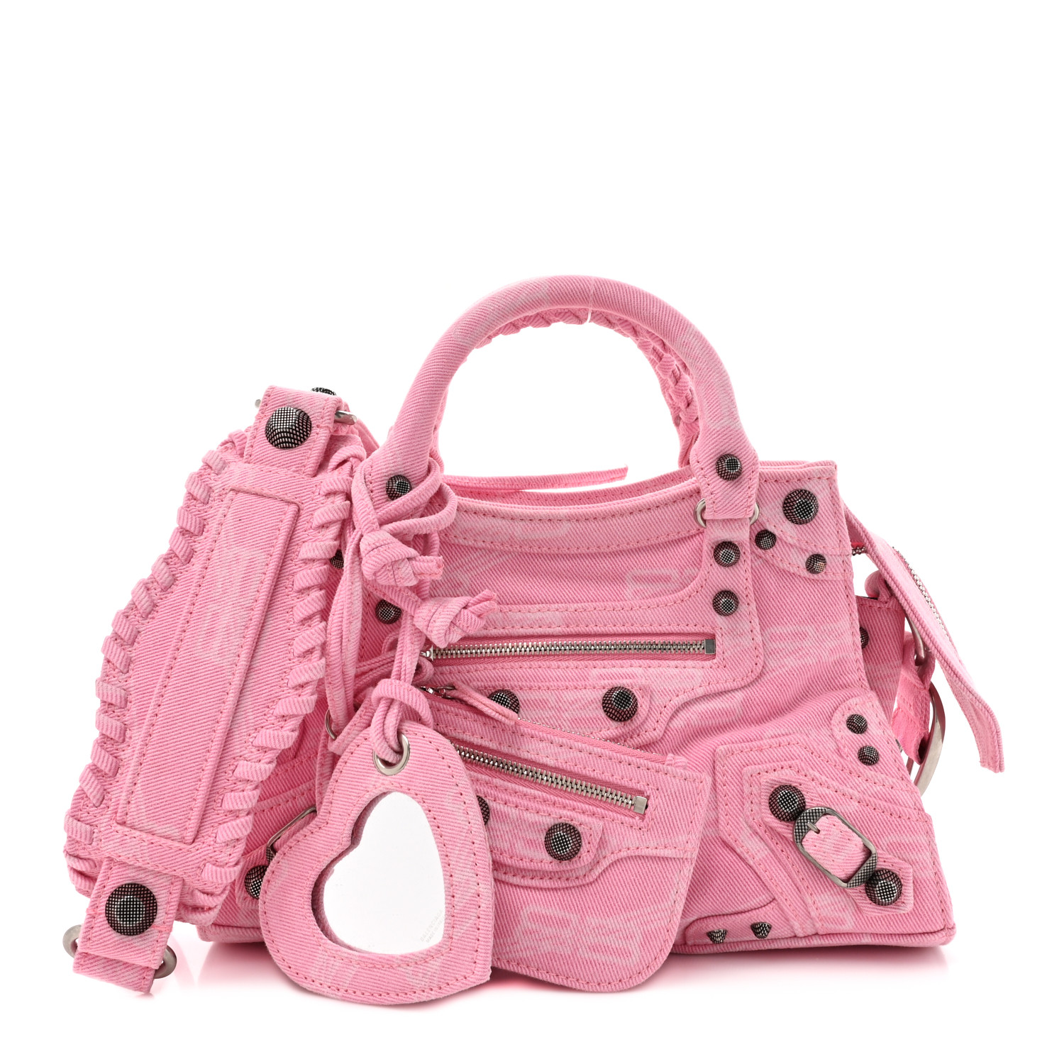 ハンドバッグ Balenciaga Pink Nappa Leather Neo Cagole S Handbag Balenciaga - Neo Cagole leather bag Pink - The Corner