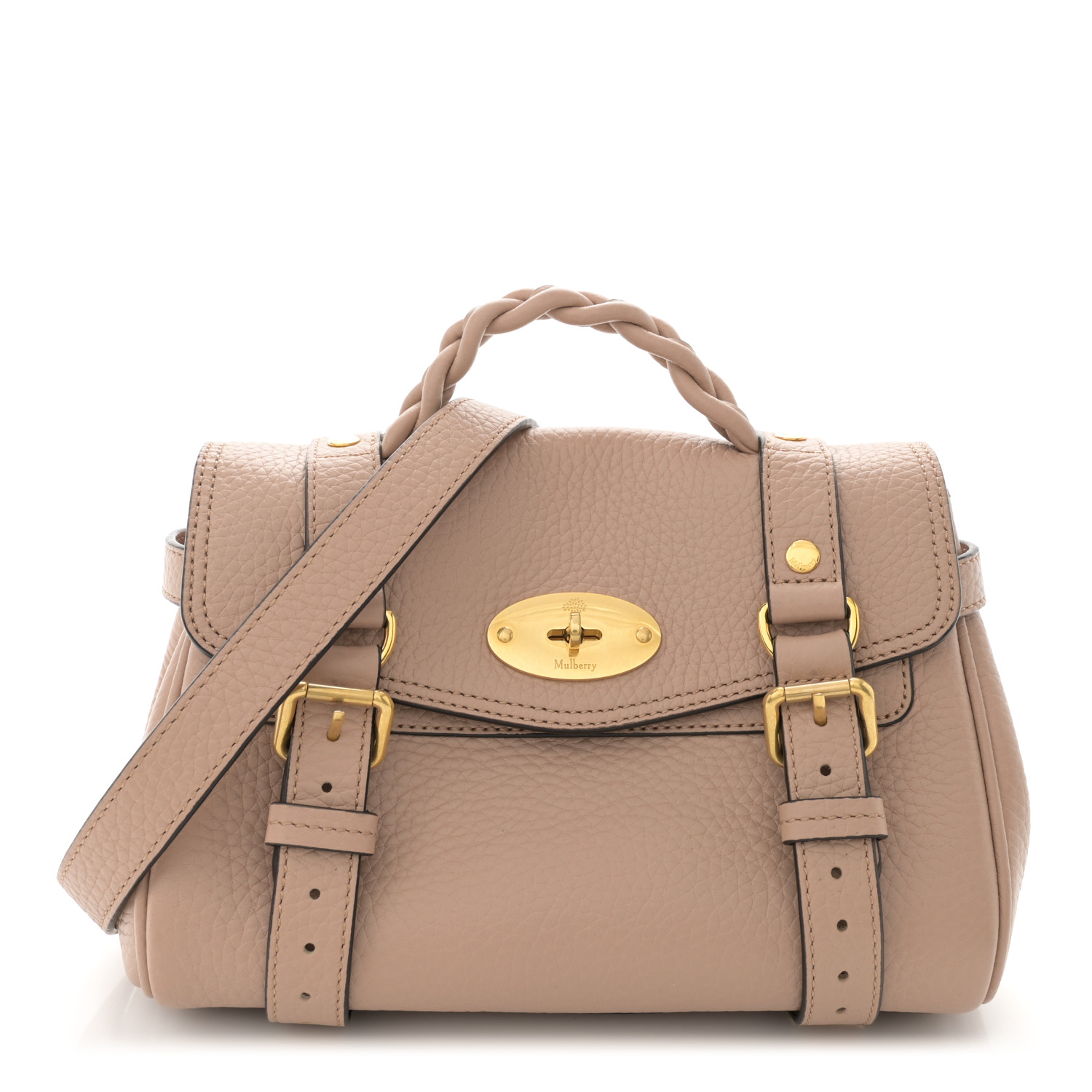 MULBERRY Heavy Grain Mini Alexa Maple 1558511 | FASHIONPHILE