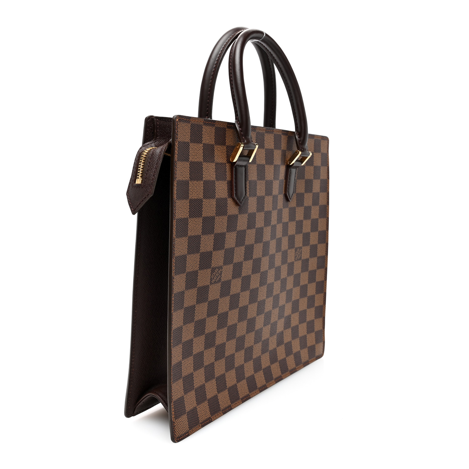 LOUIS VUITTON Damier Ebene Venice Sac Plat 1634185